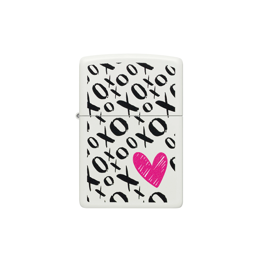 Zippo 46471 Hugs and Kisses XO Heart