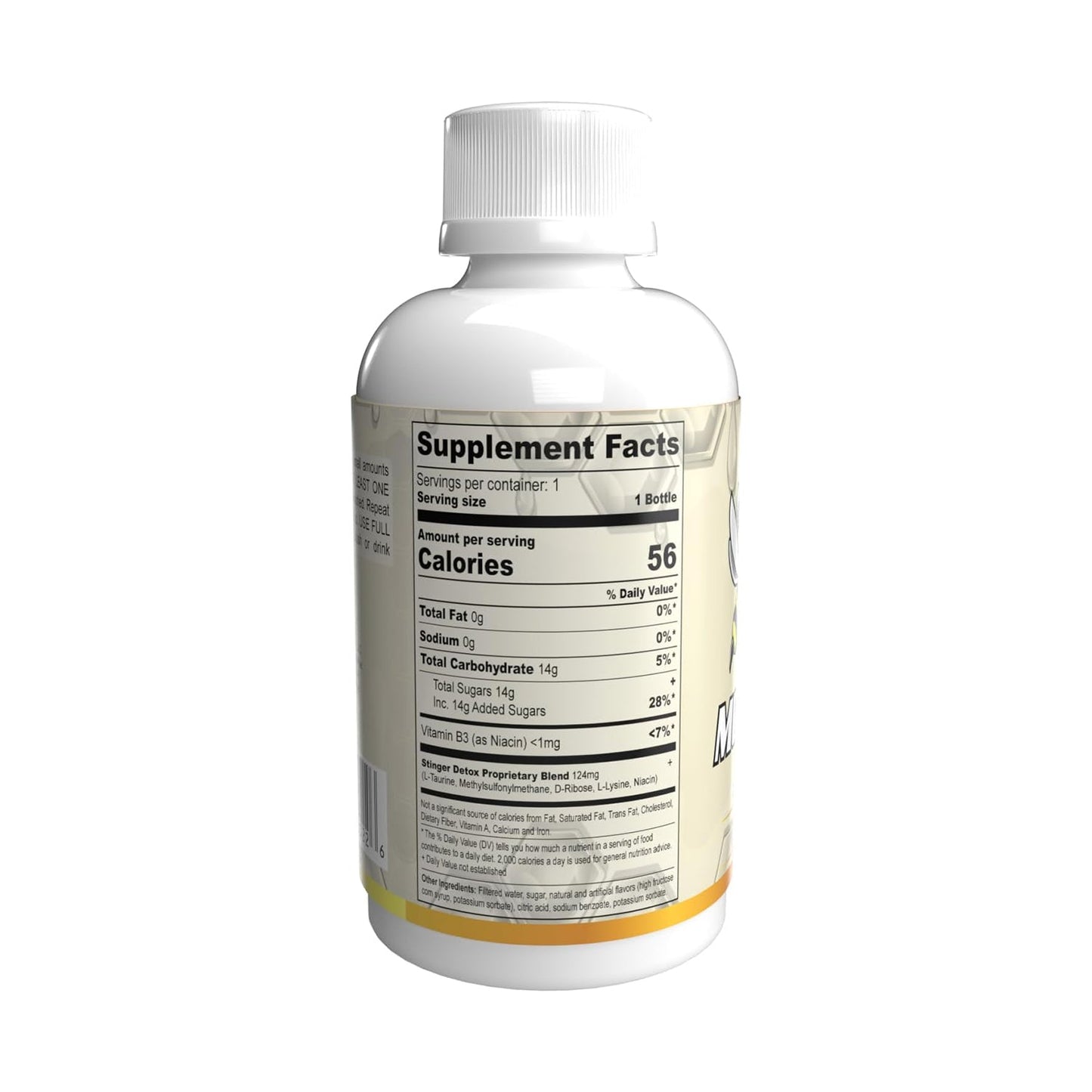 Stinger Detox | Mouthwash Drink - Vanilla Flavor - 2 FL OZ - Alcohol Free