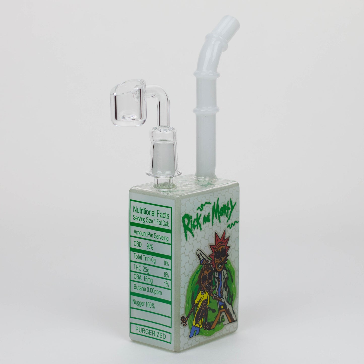 7.5" Glow in the dark Juicy box Rigs SP2073 - RM Cartoon B