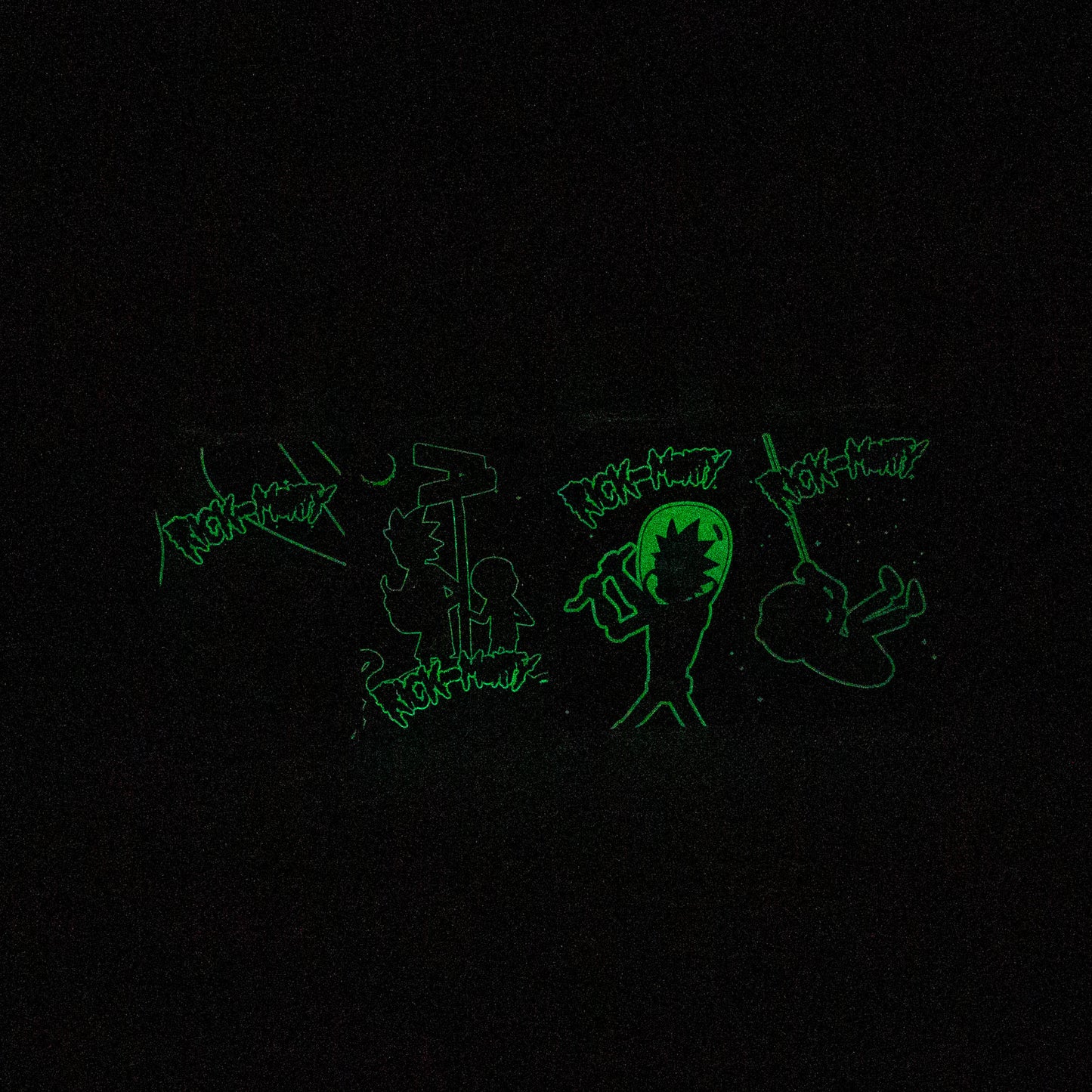 7.5" Glow in the dark Juicy box Rigs SP2072 - RM Cartoon A