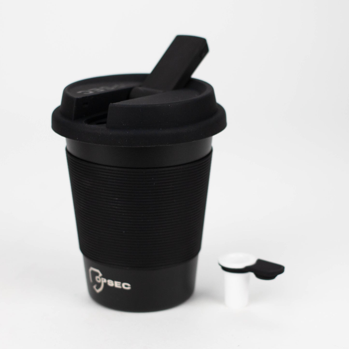 OPSEC Mug | Stealth Bubbler Bundle w/ Grinder and Extra Ceramic Bowl
