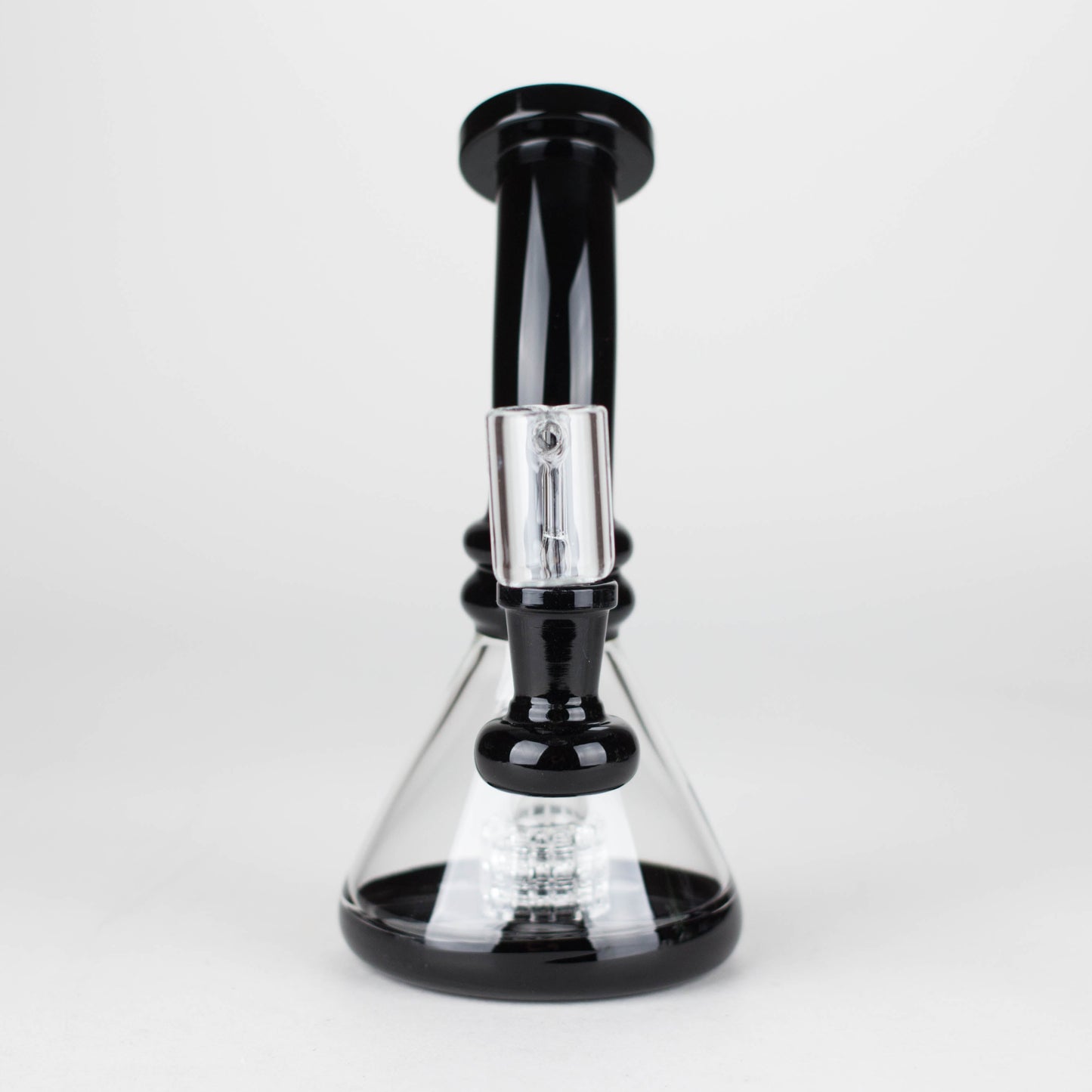 7" 2-in-1 Color accented Rig with perc (Banger and Bowl Included)