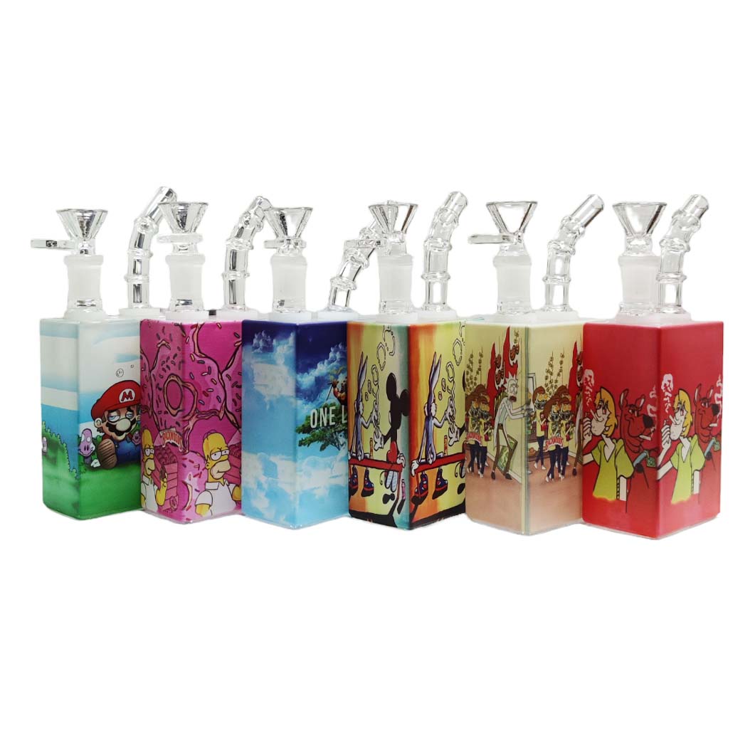 7.5" Juicy Box Cartoon Glass Bong