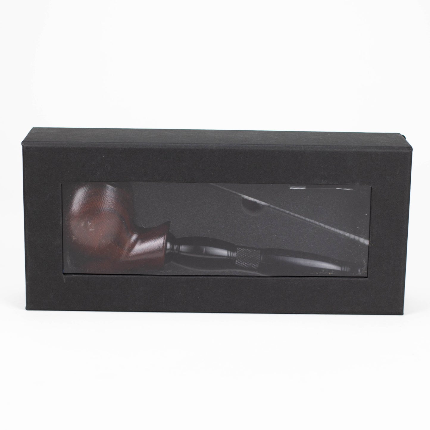 8" Aluminum Tobacco Pipe with Screens