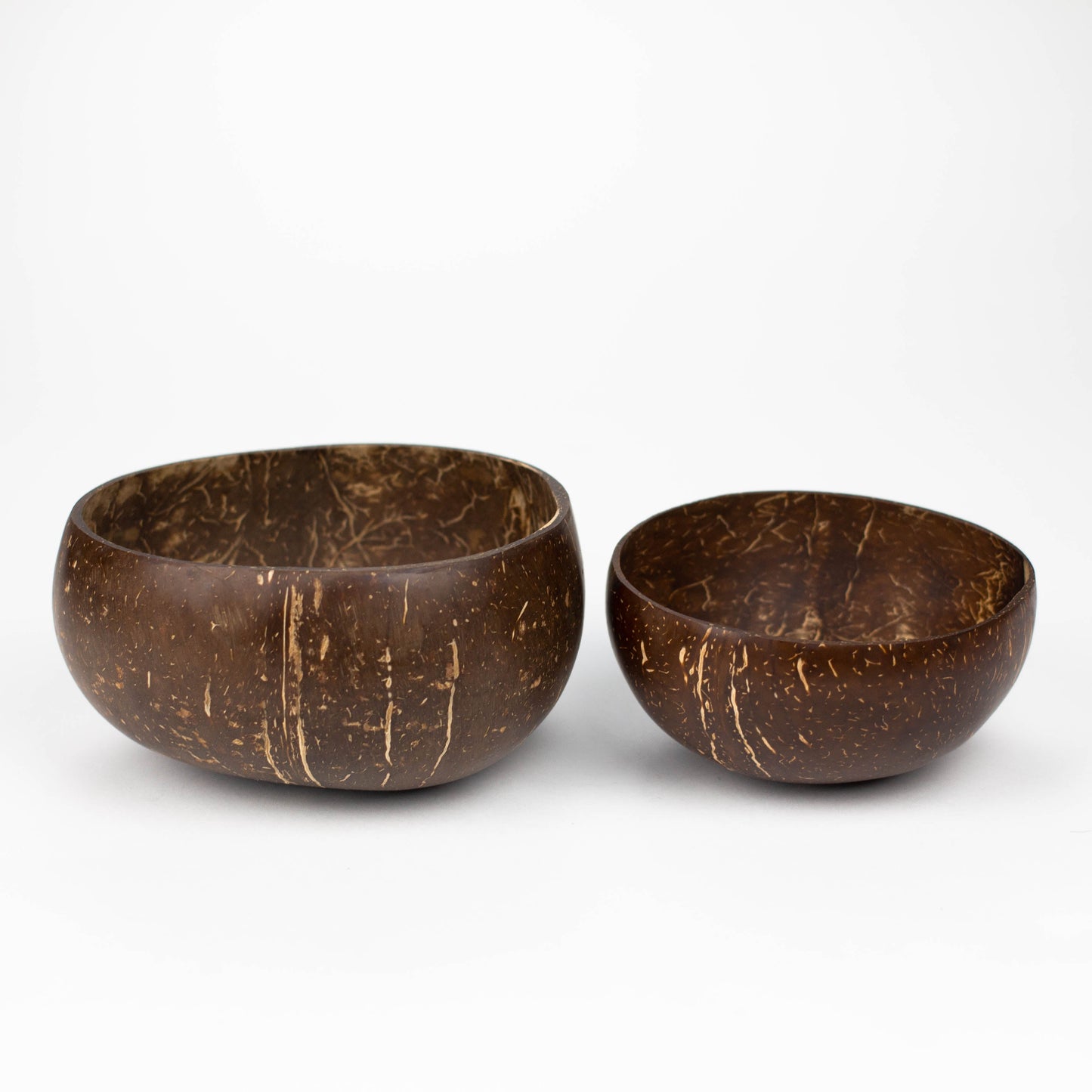 Organic Coconut shell "Don't Panic It's Organic" Mixing Bowls