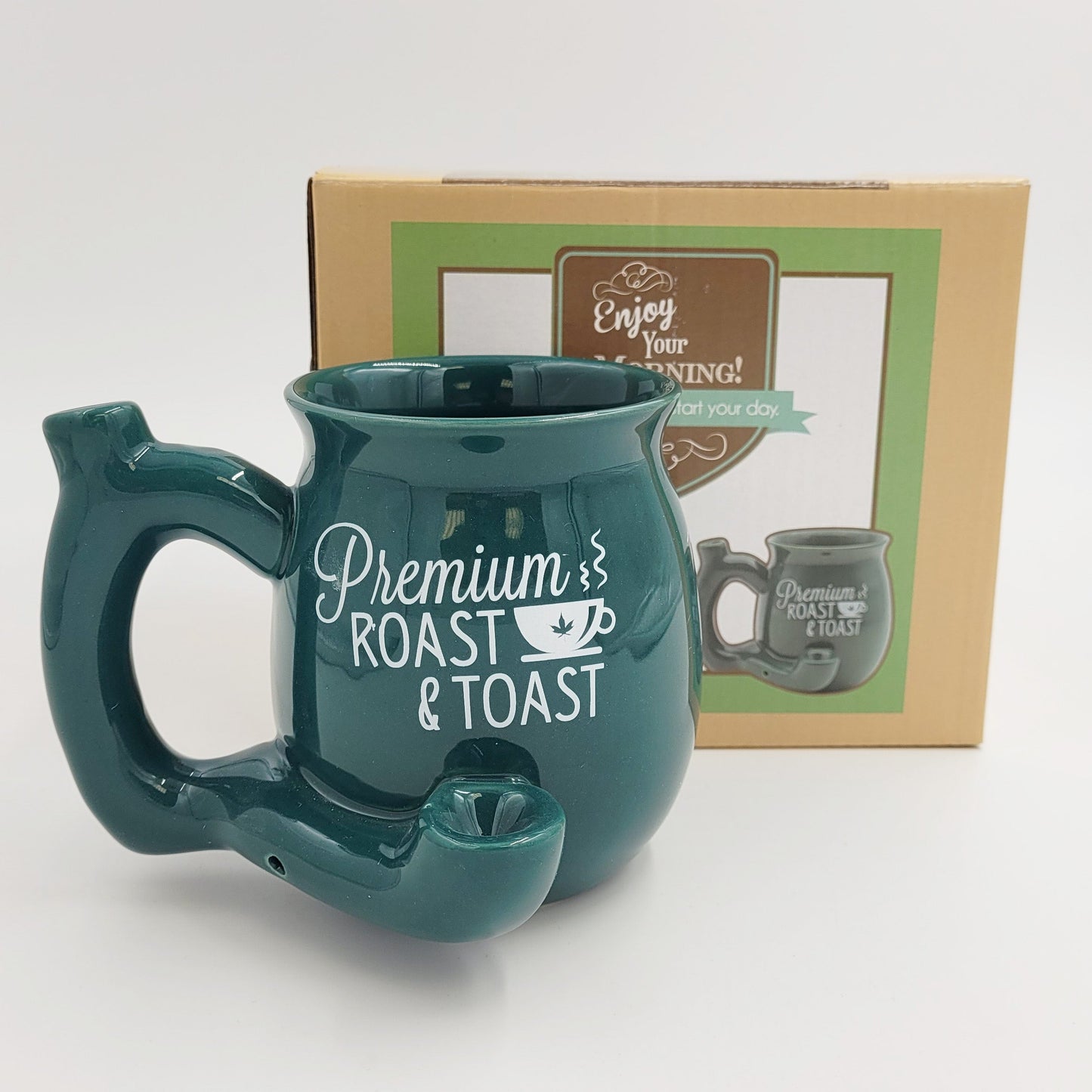 Teal Roast & Toast Mug - Hi Time