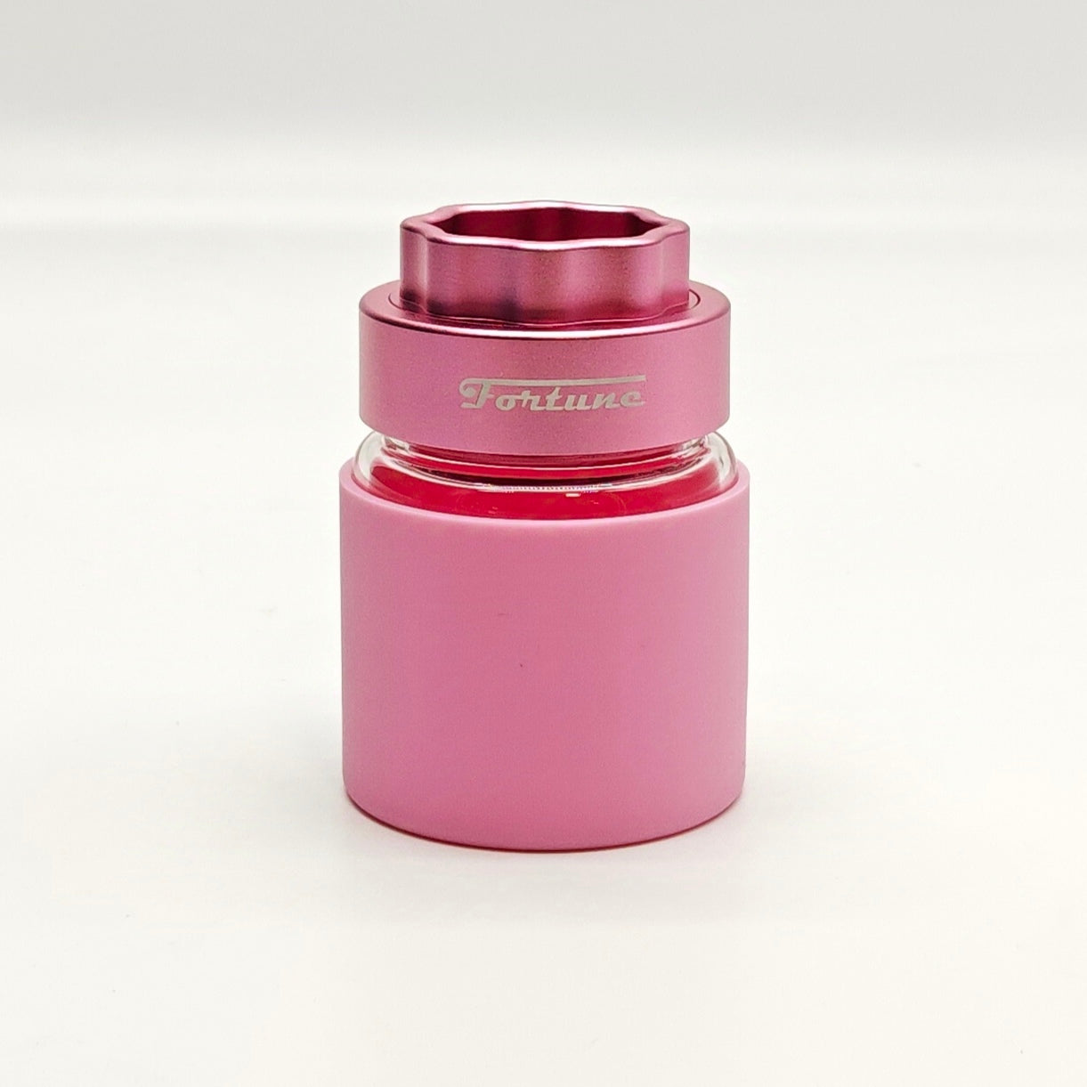 Fortune | 4 Parts Aluminum Grinder with Glass Jar