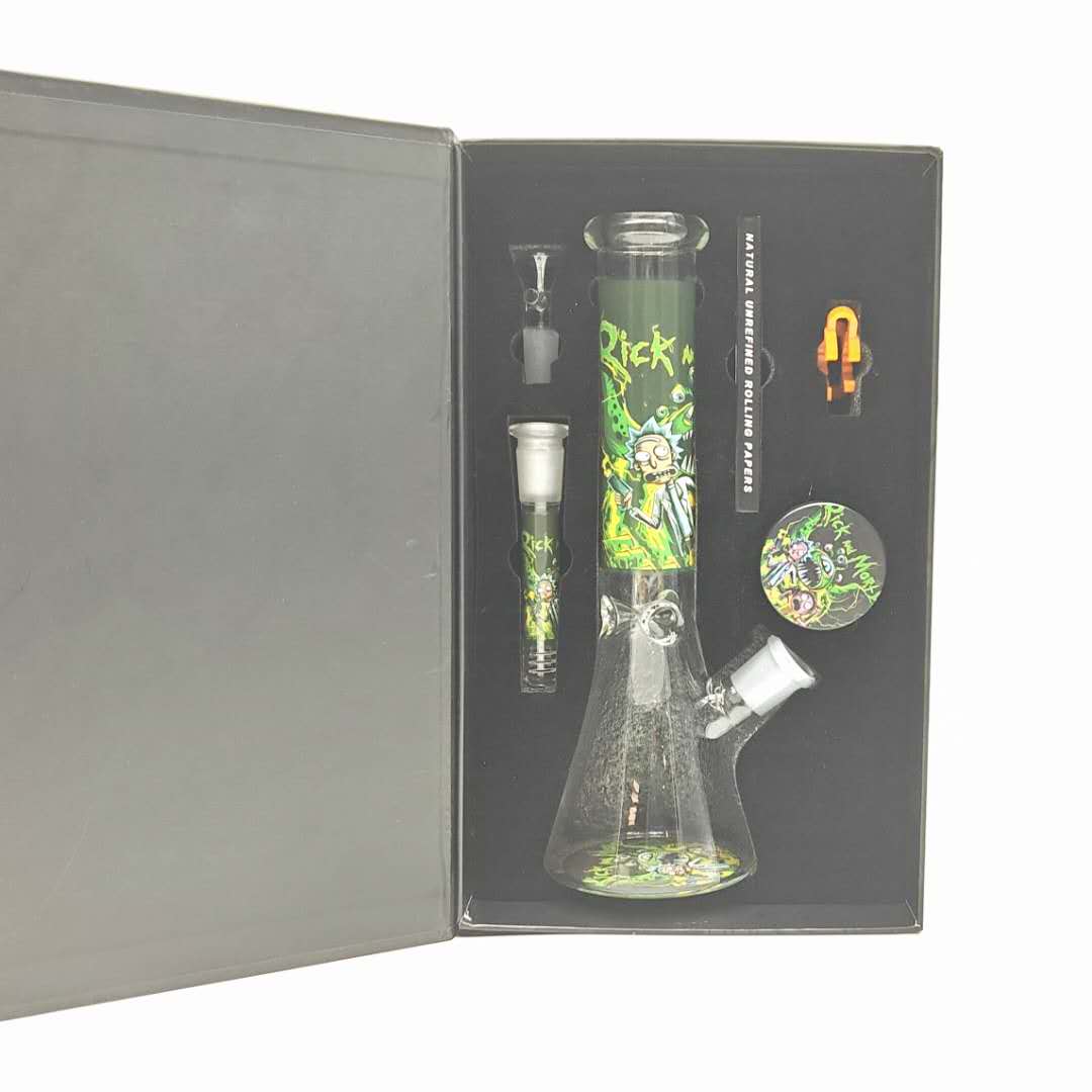 Cartoon Beaker Bong High Life Smoking Set-Assorted Color