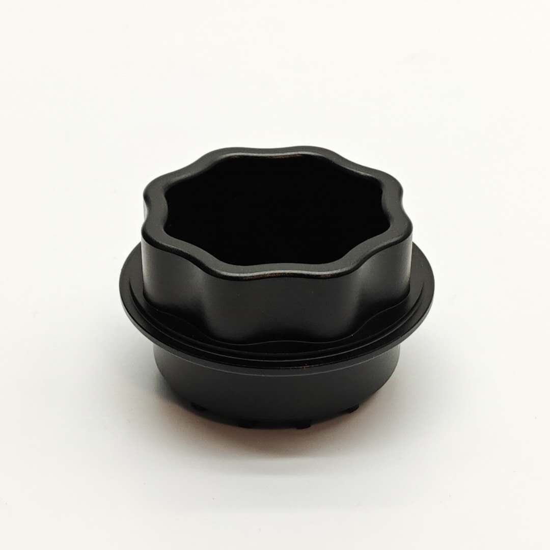 Fortune | 4 Parts Aluminum Grinder with Glass Jar