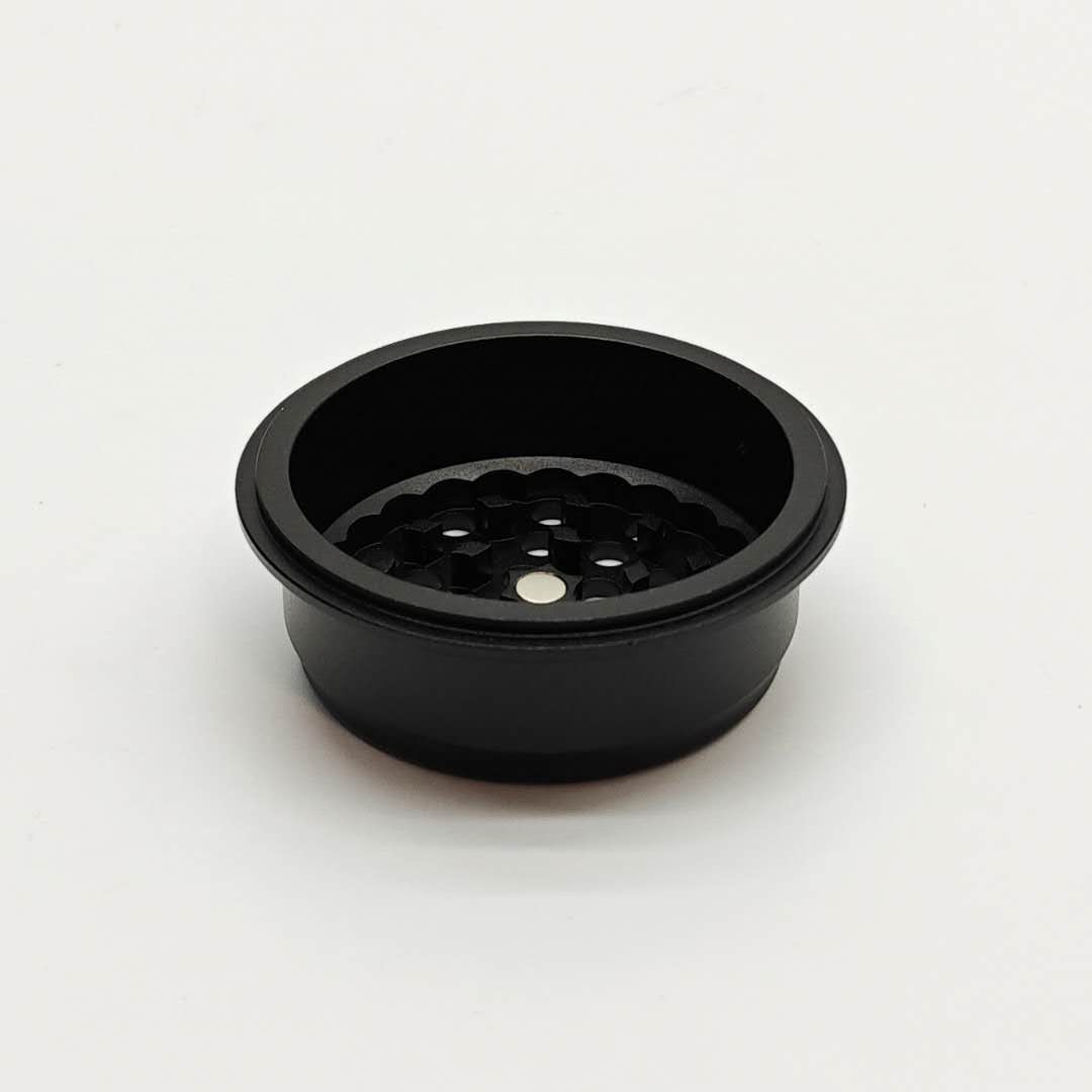 Fortune | 4 Parts Aluminum Grinder with Glass Jar