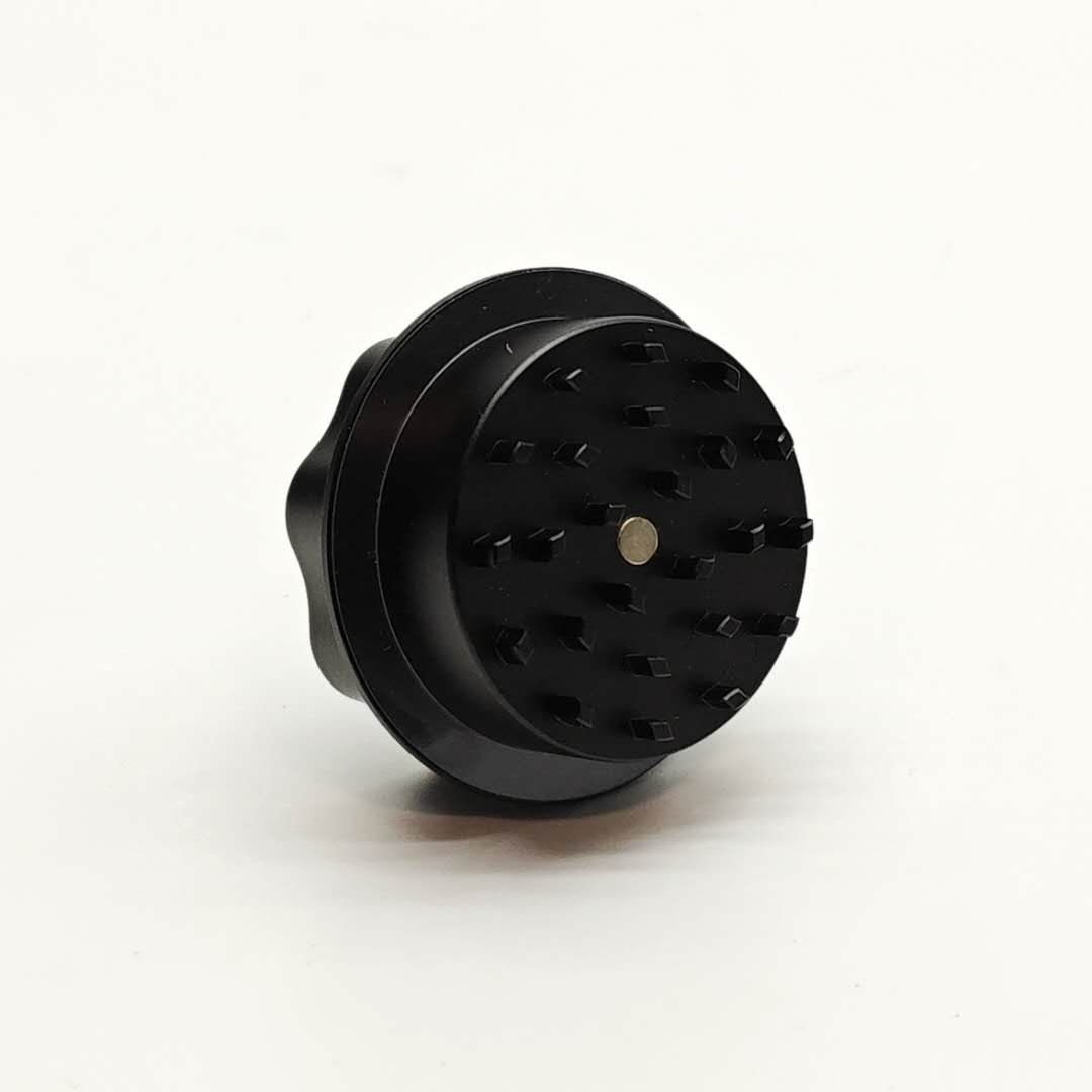 Fortune | 4 Parts Aluminum Grinder with Glass Jar