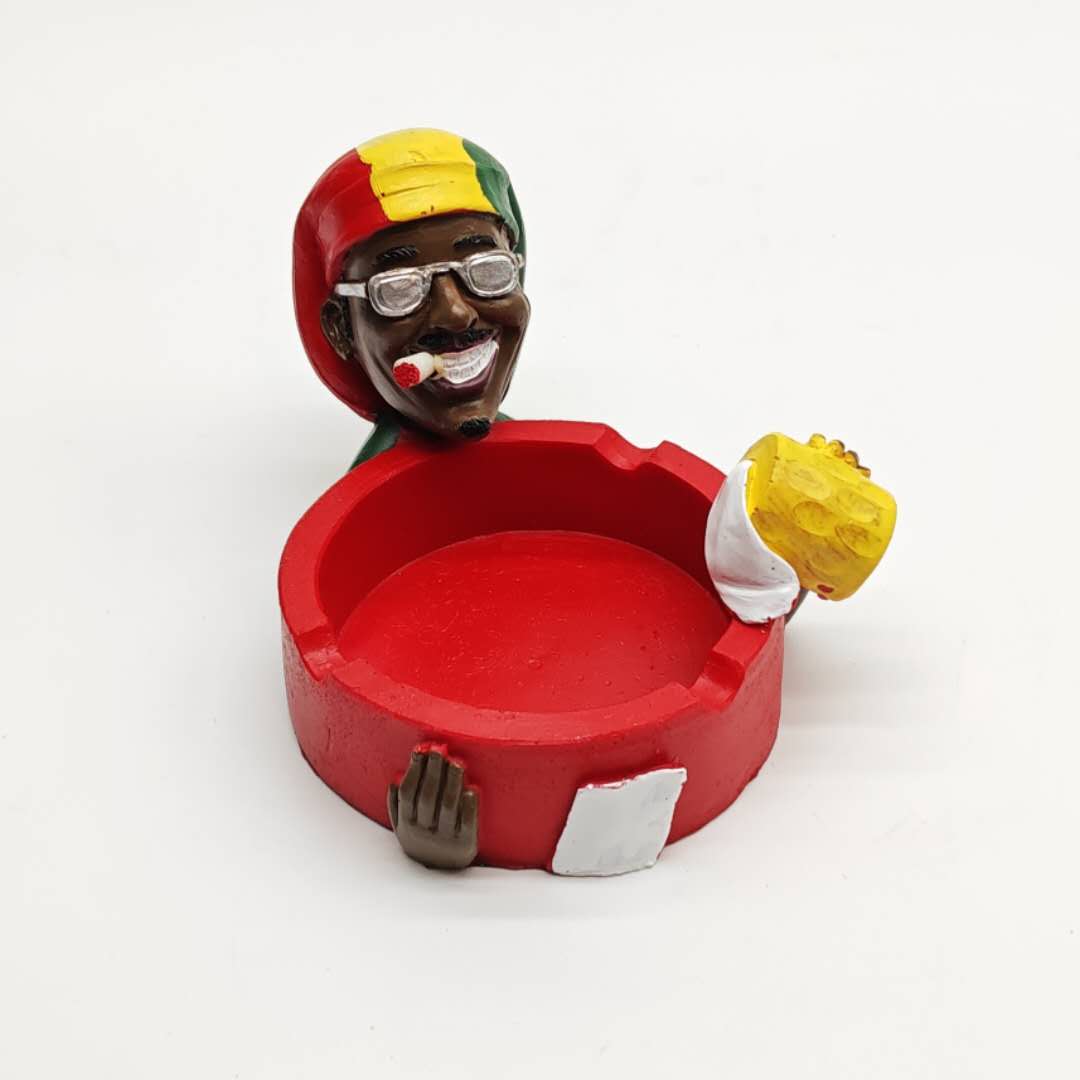 Cartoon Design Resin Ashtray-Assorted