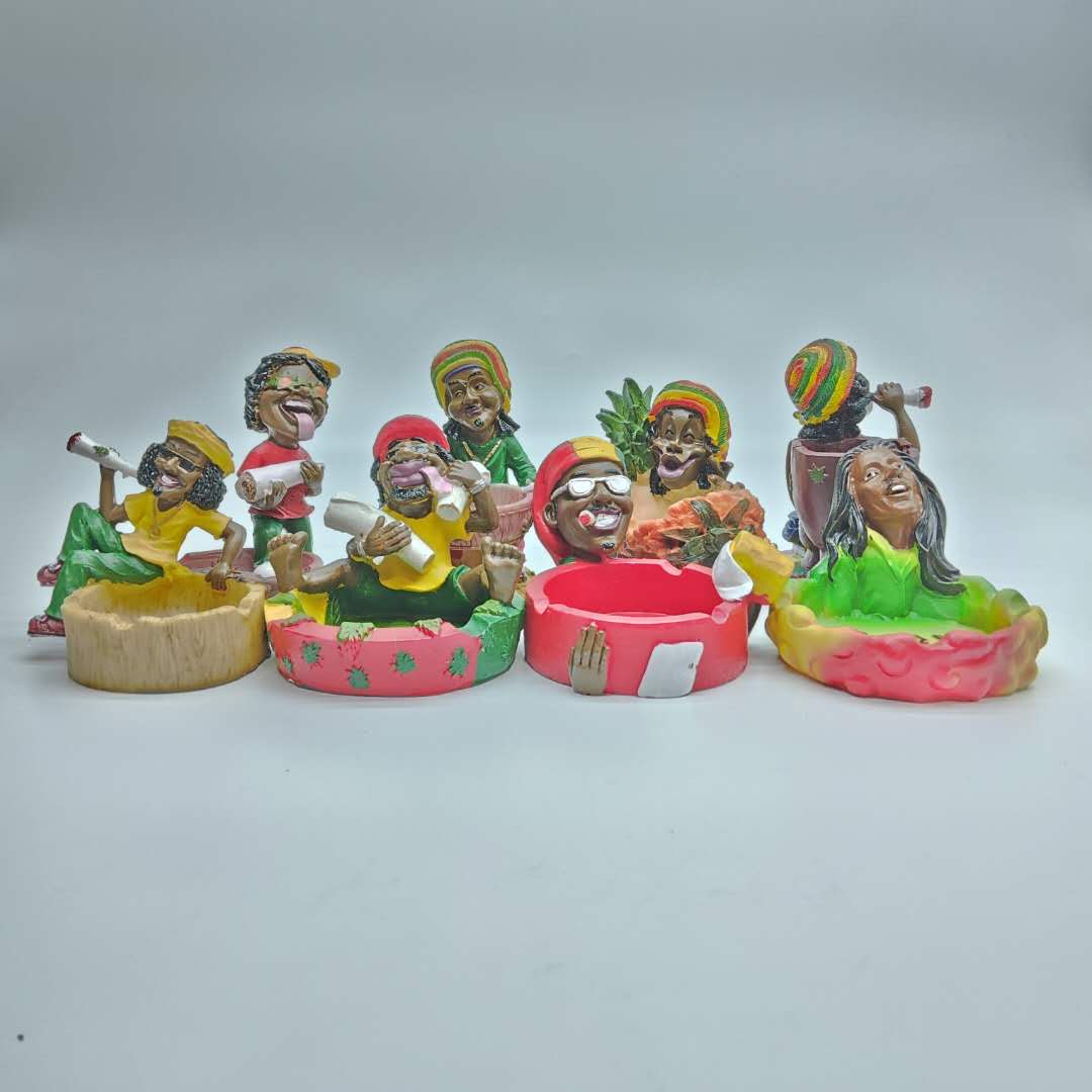 Cartoon Design Resin Ashtray-Assorted