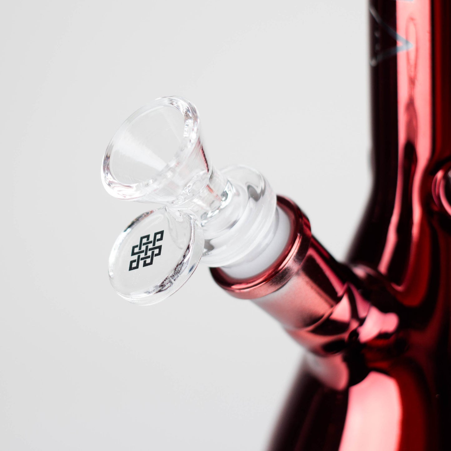 Karma | Glass Bong 9" Beaker Metallic