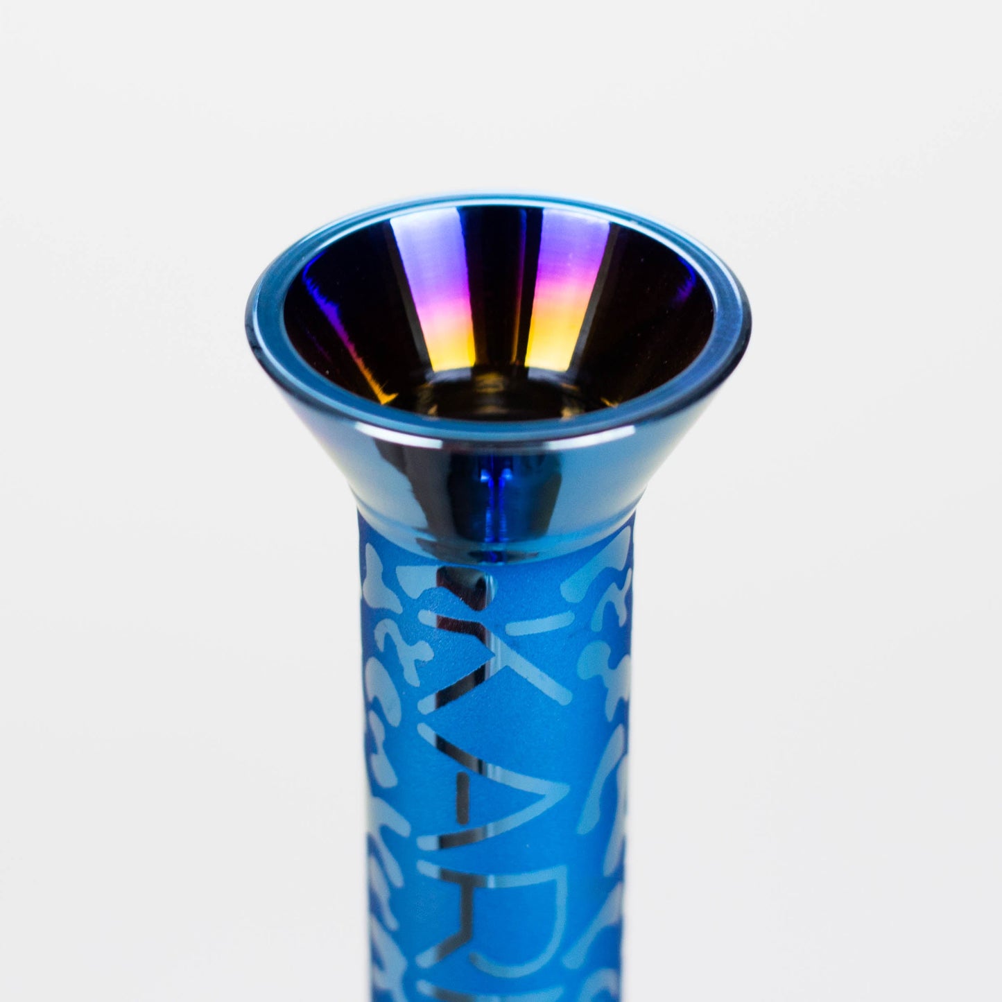 Karma | 7" Metallic Sandblasted Beaker Glass Dab Rig