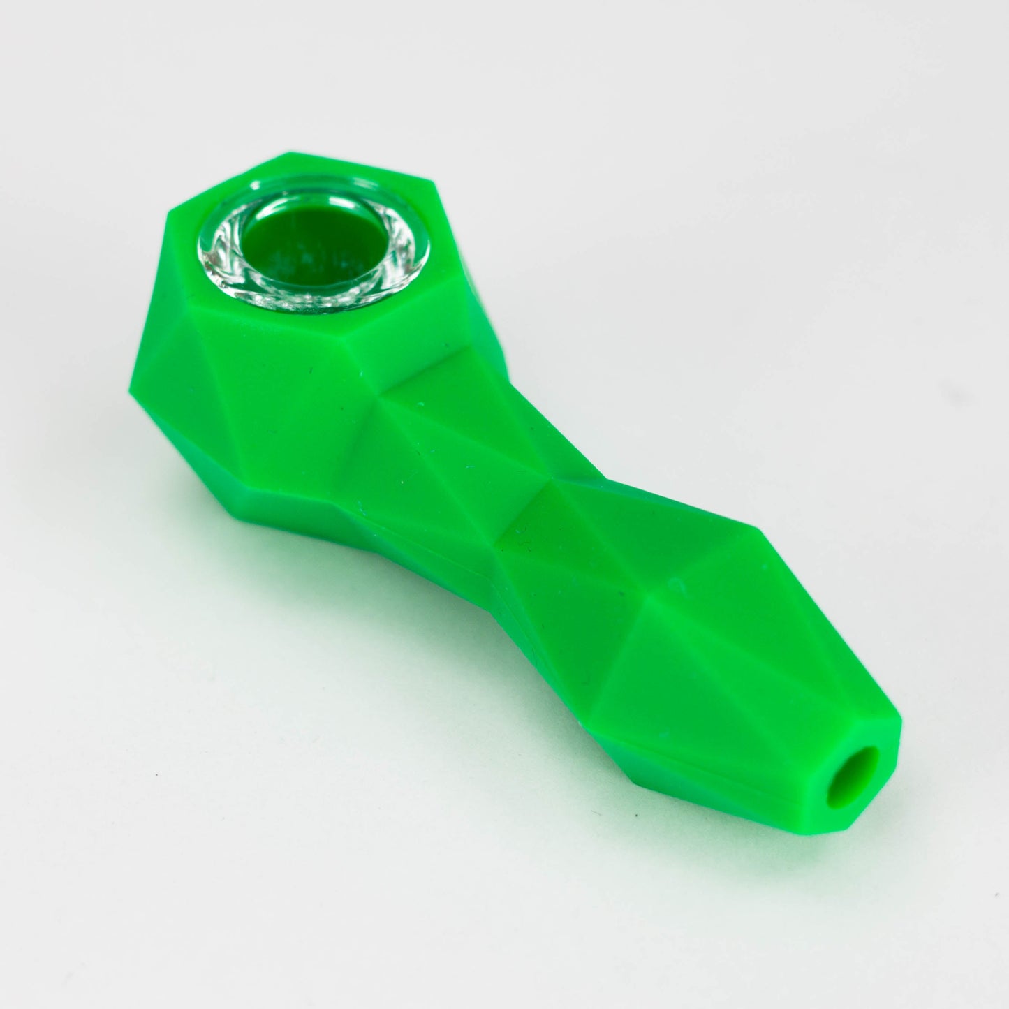 Dabware | Silicone Pipe Platinum Diamond (Green) - Hi Time