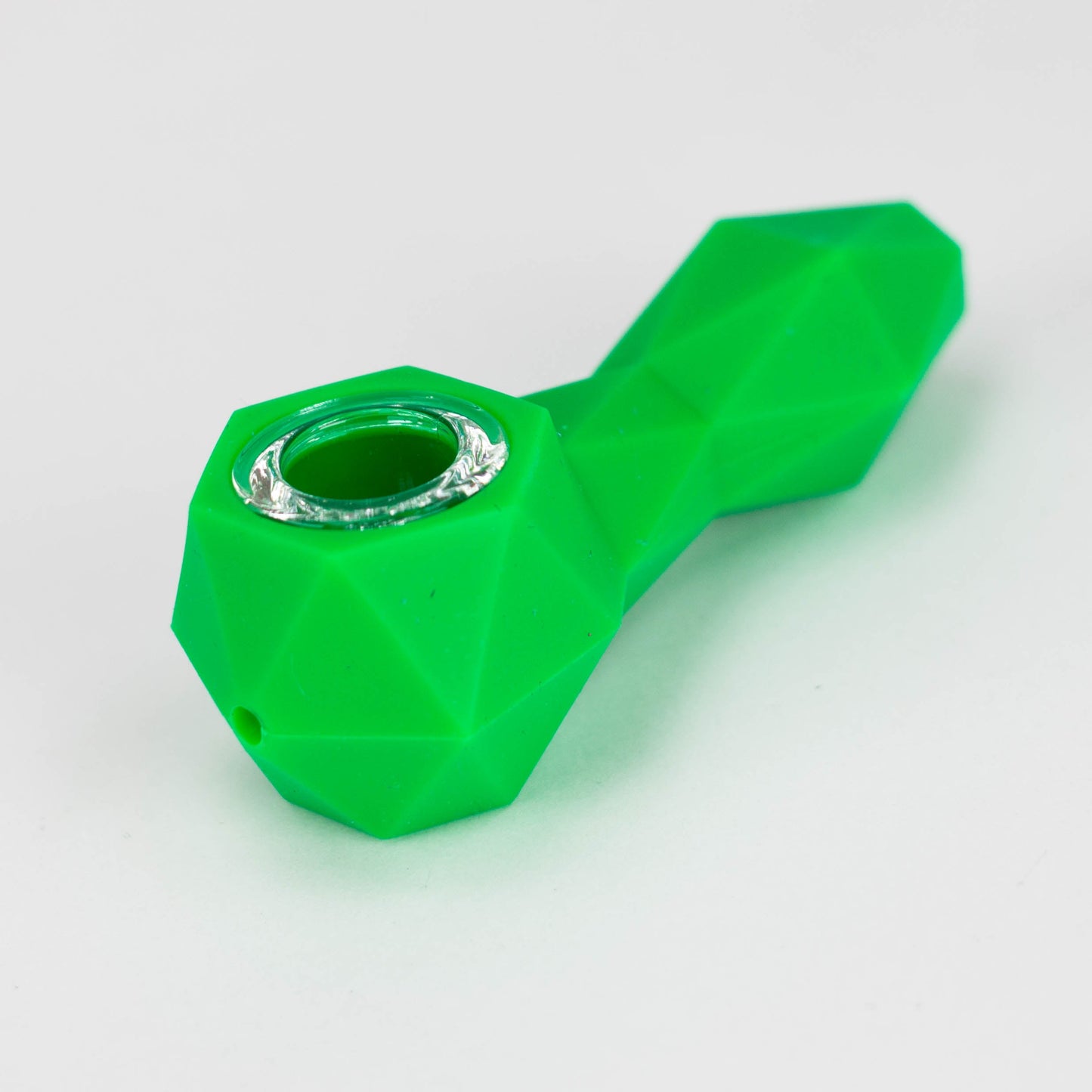 Dabware | Silicone Pipe Platinum Diamond (Green) - Hi Time