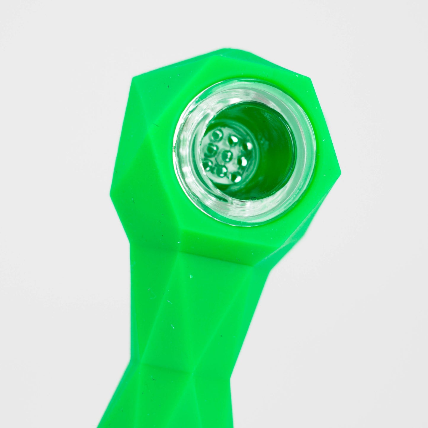 Dabware | Silicone Pipe Platinum Diamond (Green) - Hi Time