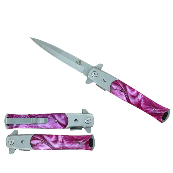 Falcon 4" Stiletto Folding Pocket Knife