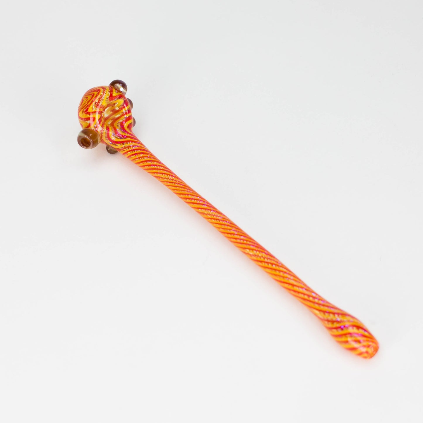 Shine Glassworks | Footlong Dichro Vackstack Hash Pipe - Made in Canada - Hi Time