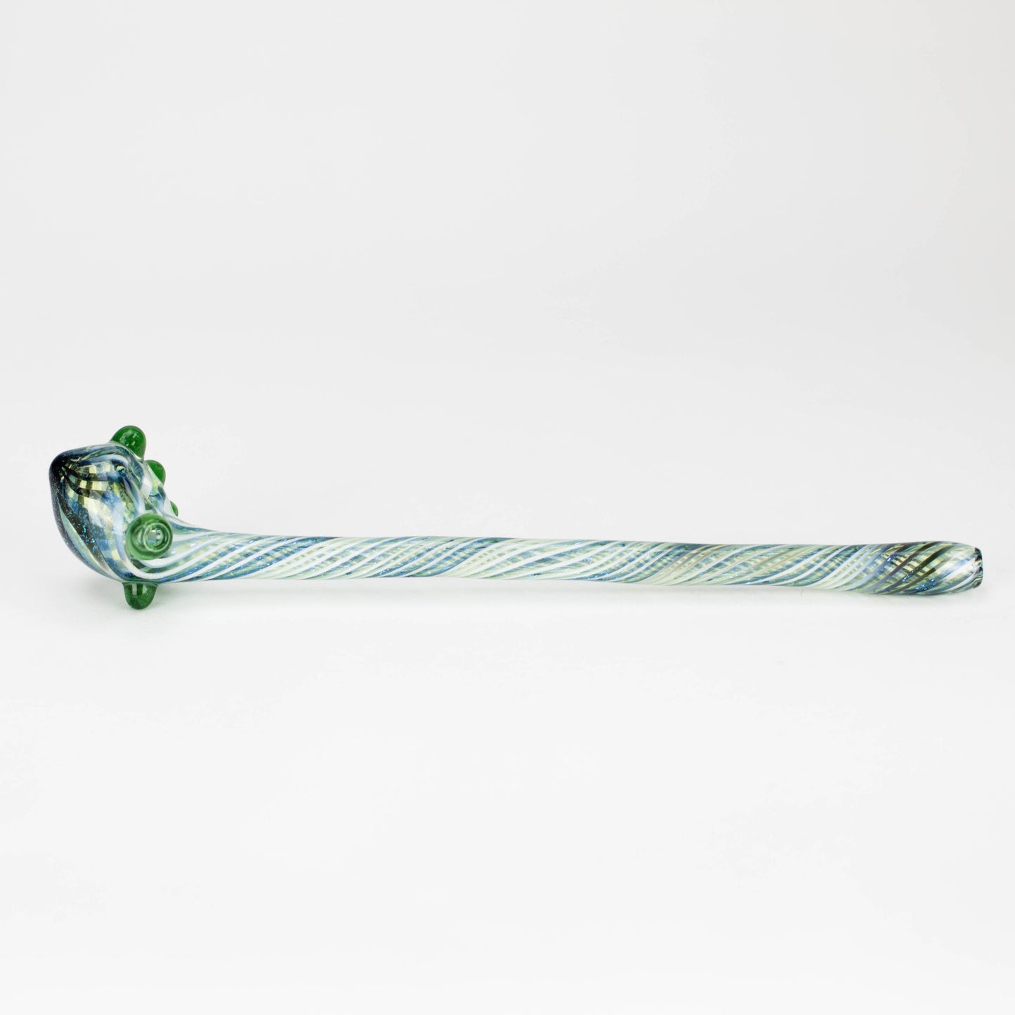 Shine Glassworks | Footlong Dichro Vackstack Hash Pipe - Made in Canada - Hi Time