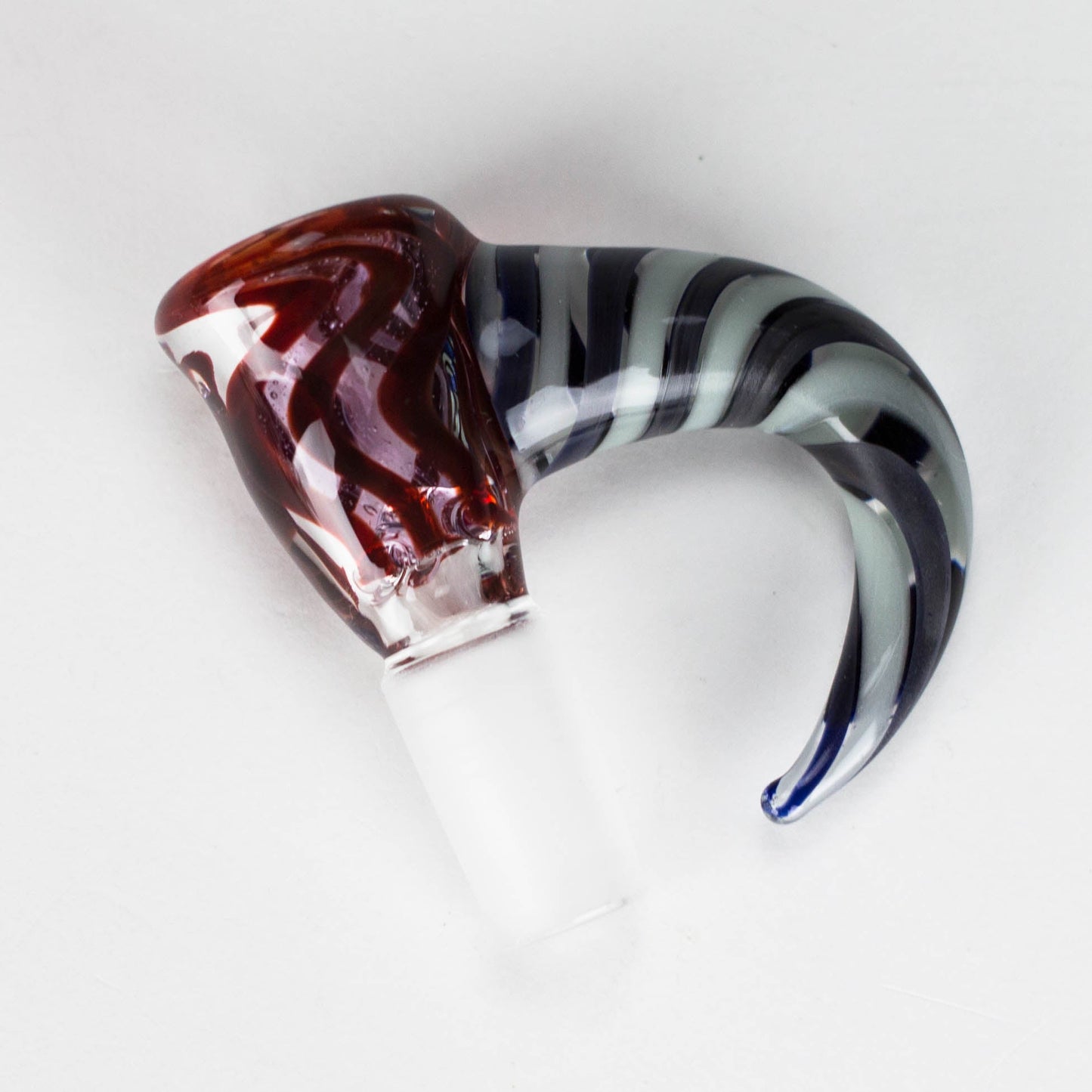 Shine Glassworks | 14mm 3 Hole Vacstack Bowl with Horn - Made in Canada