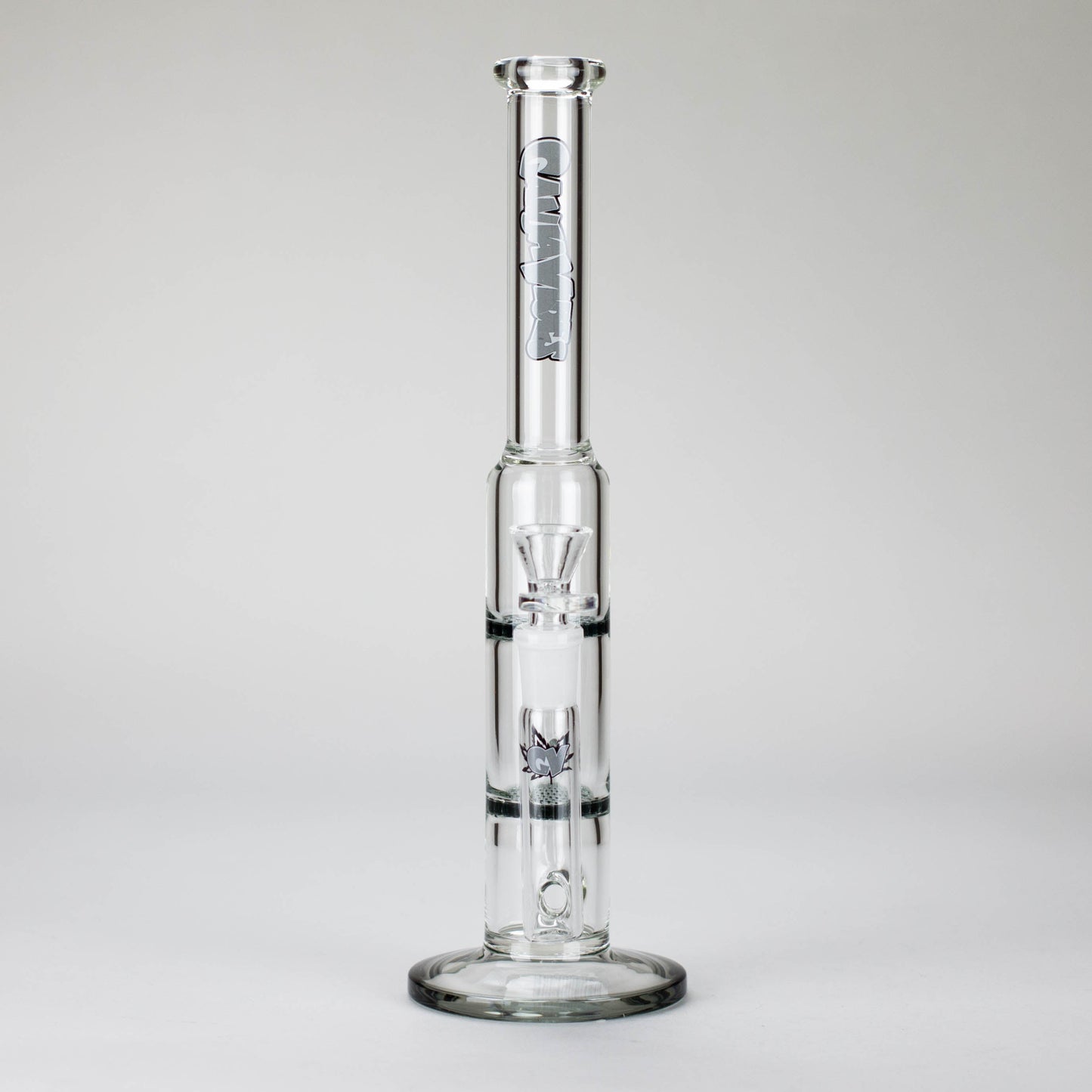 Ganjavibes | 11" Double Honeycomb Percolator Glass Bong