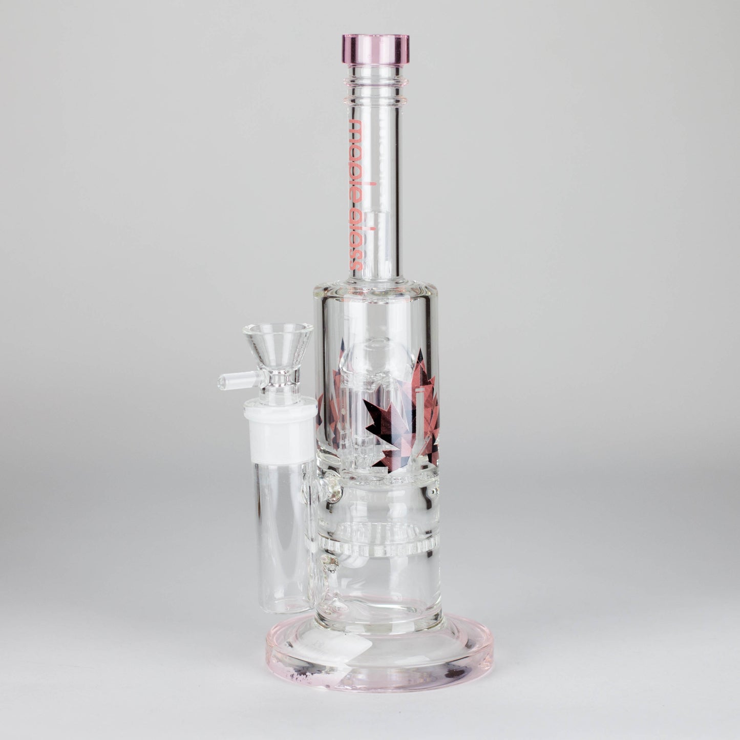 Maple Glass | 12" Honey Comb With Tree Percolator And Splash Guard Bong