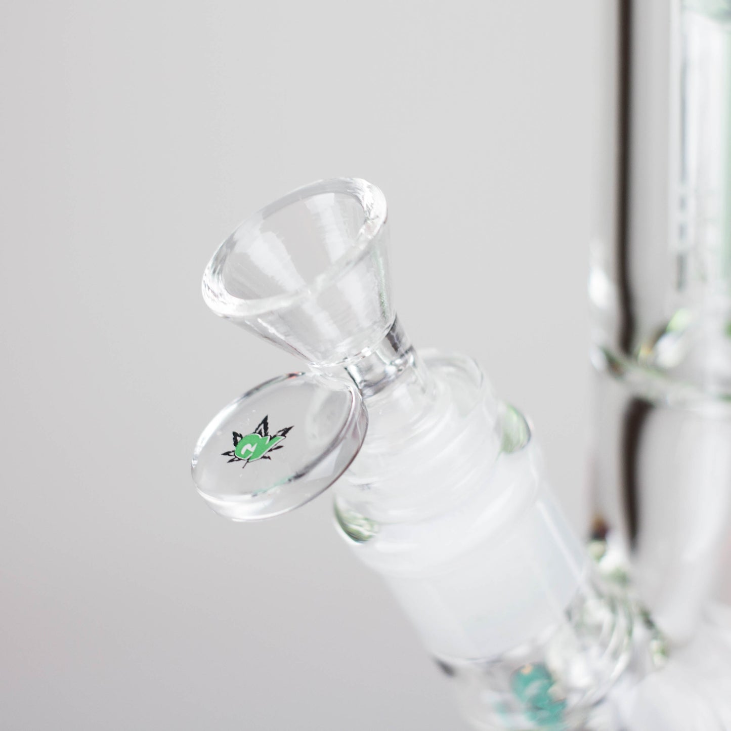 Ganjavibes | 17" Double Tree Percolator Glass Bong By Irie Vibes - Hi Time