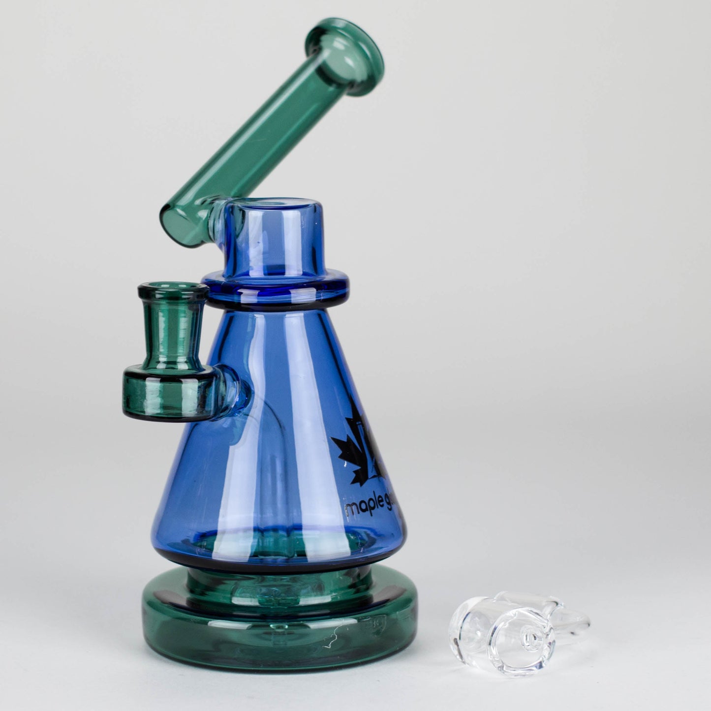 Maple Glass | 9" Goddess of The Earth Series Glass Dab Rig - Hi Time