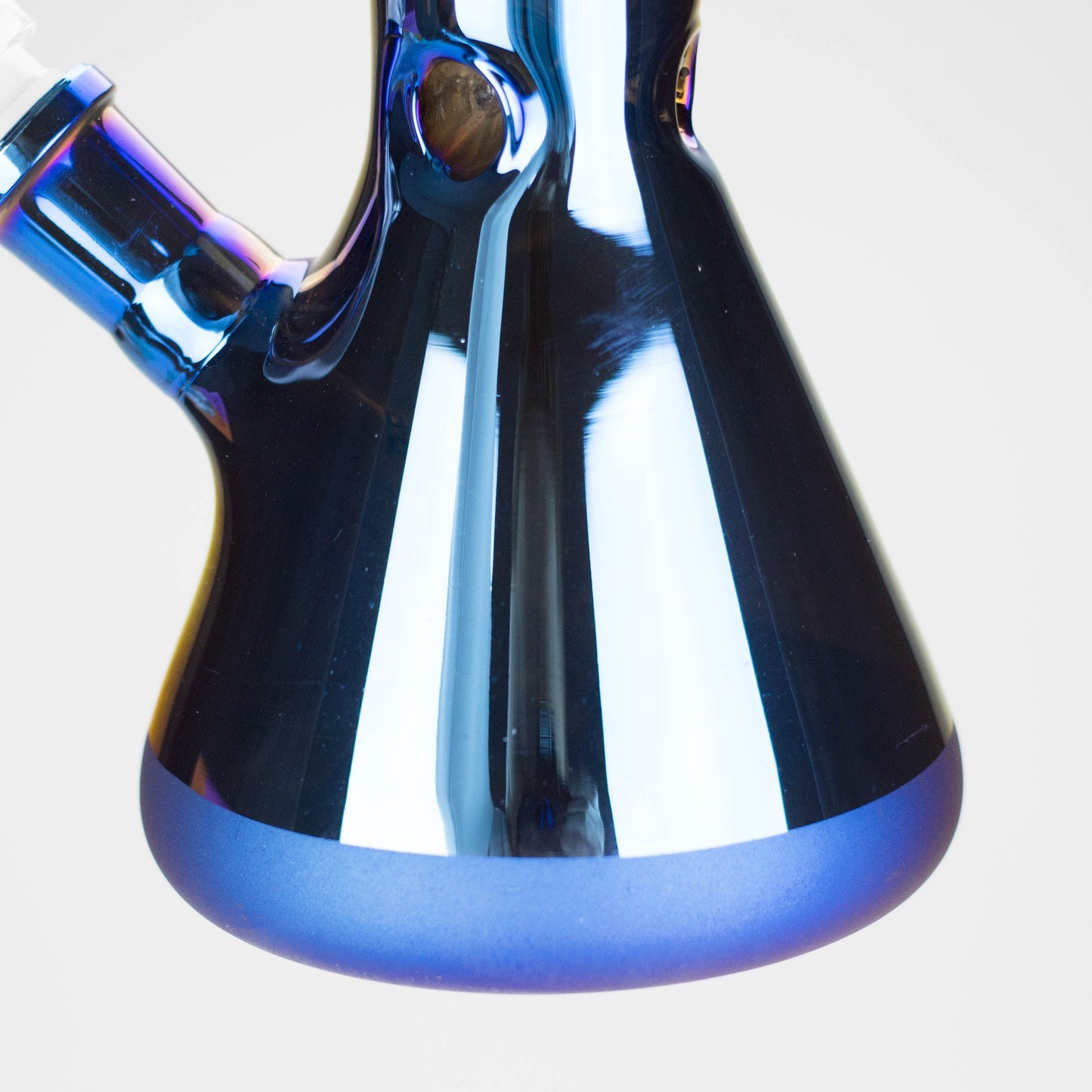 Karma | 9" Beaker Blue Metallic Glass Bong