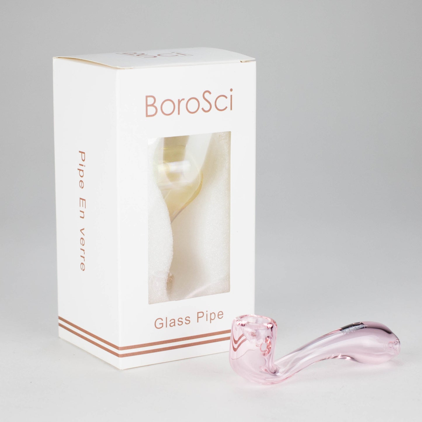 BoroSci | 4" Mini Sherlock Glass Pipe