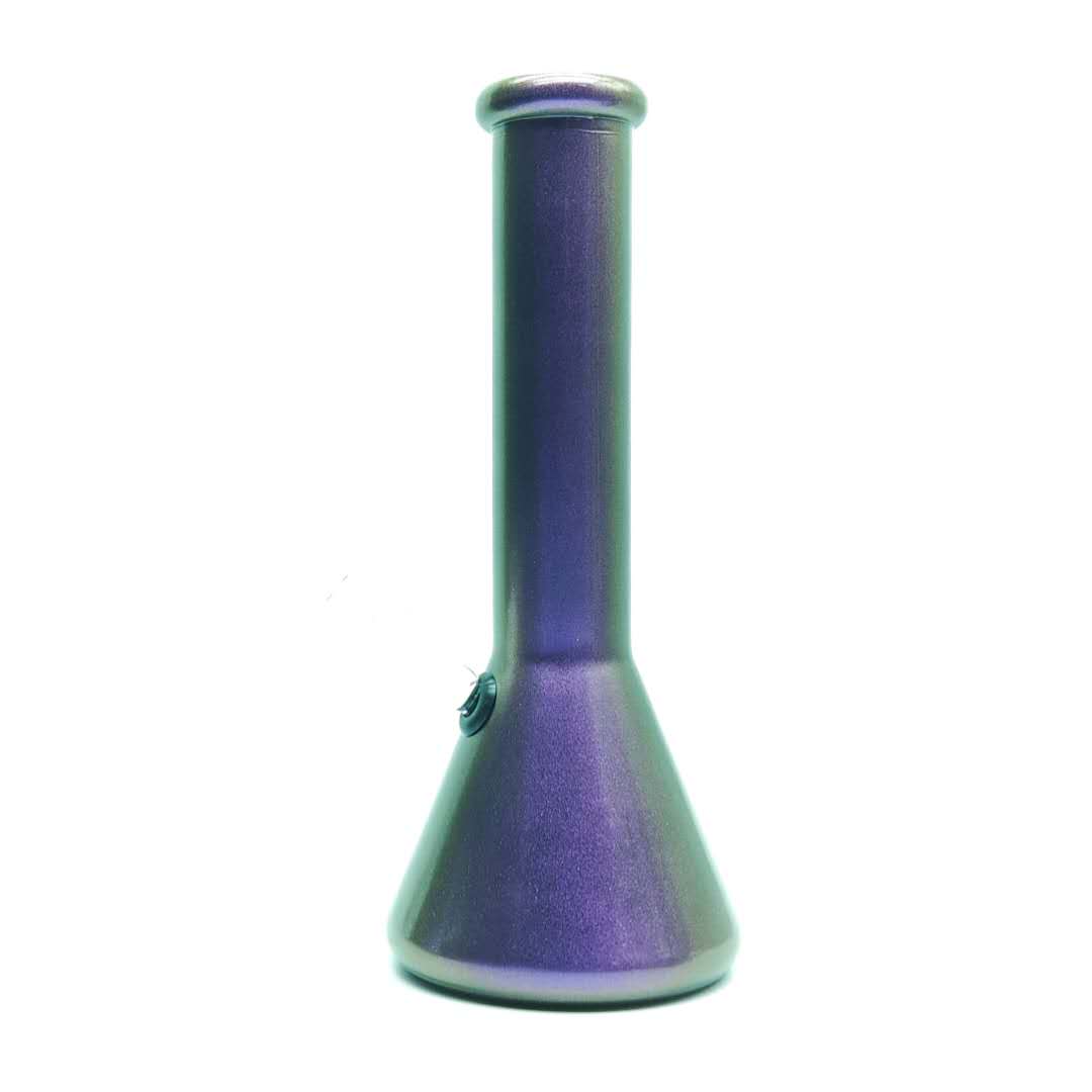 13" 7mm Delux Glass Beaker Bong-Assorted Color