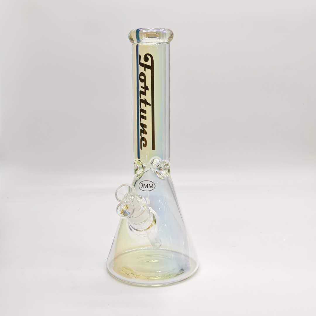 14“ 9mm Electroplated Beaker Bong-Assorted Color