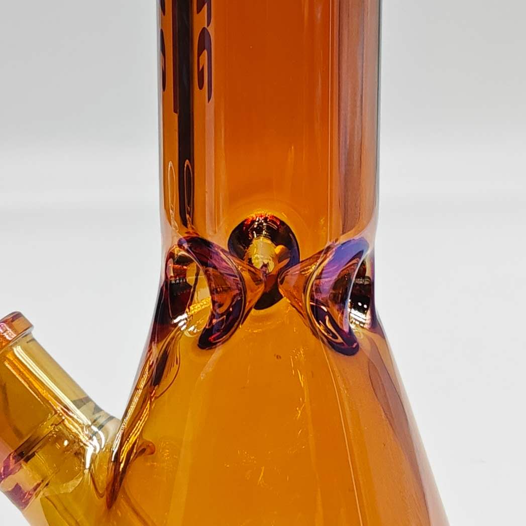 14“ 9mm Electroplated Beaker Bong-Assorted Color