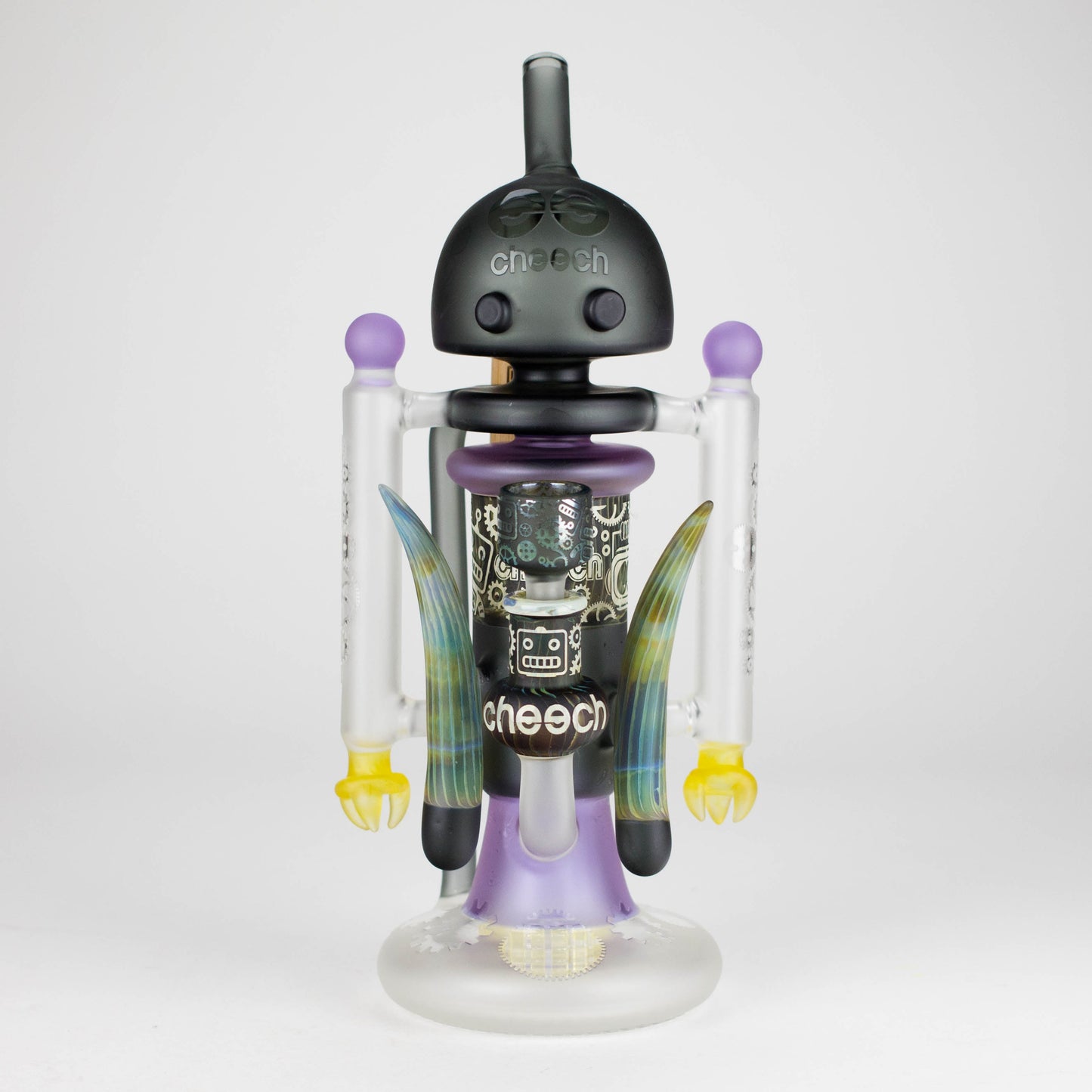 Cheech | 12″ AI Bubble Bot Deluxe bong – CHE‑30x