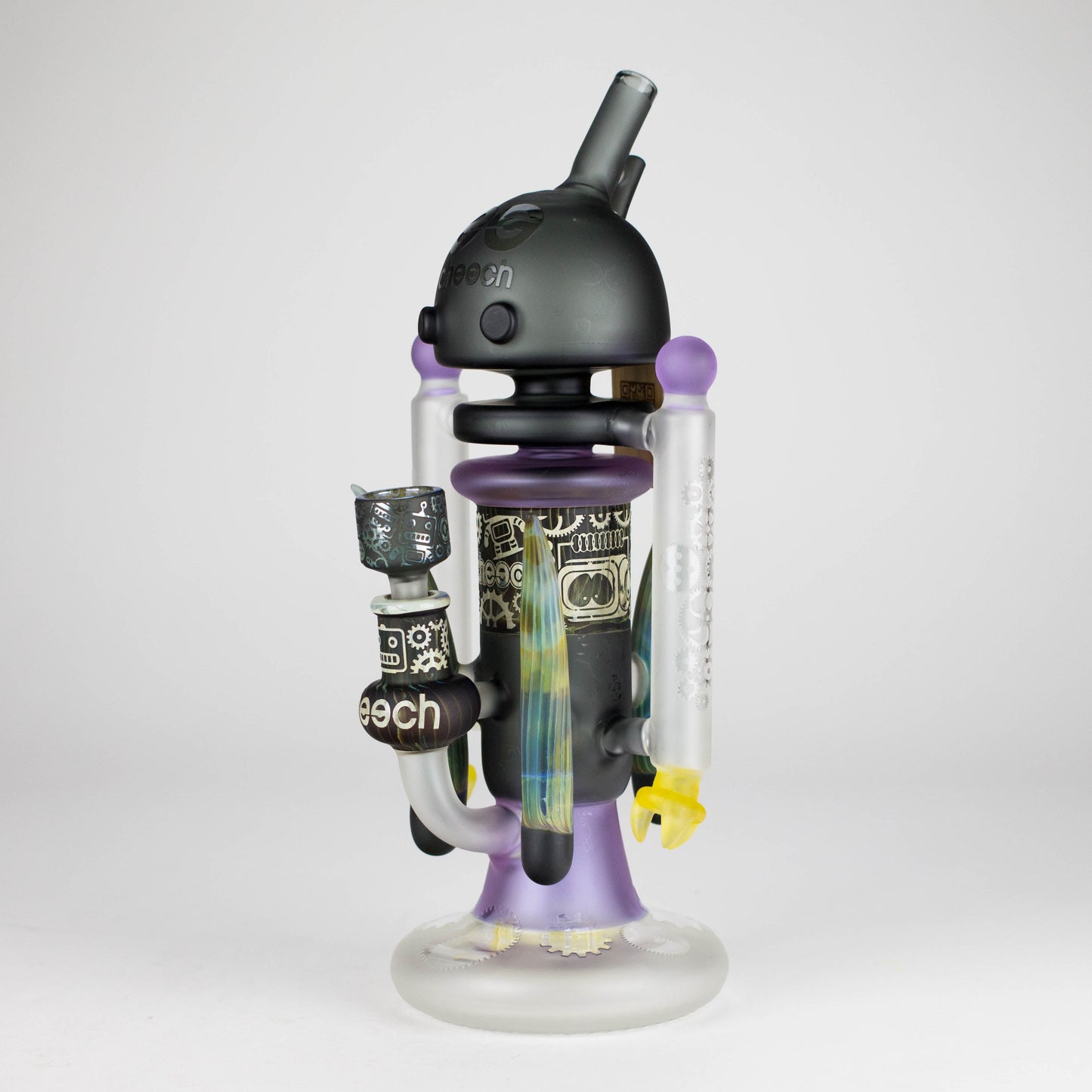 Cheech | 12″ AI Bubble Bot Deluxe bong – CHE‑30x