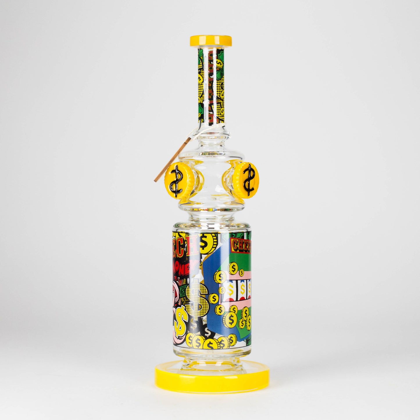 Cheech Glass | 13" Casino Money Waterpipe – CHE-369