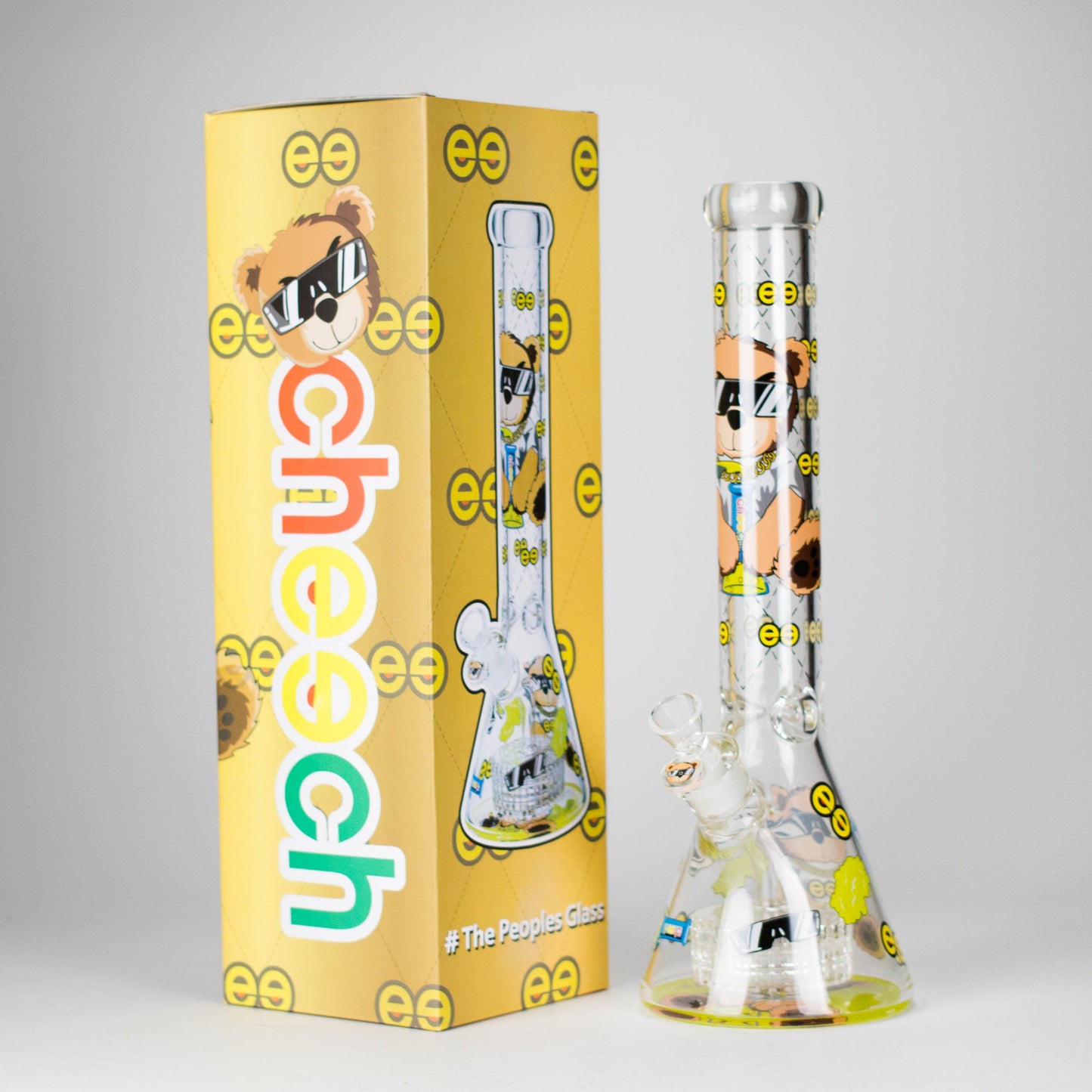Cheech Glass | 16" Hi Bear Beaker Waterpipe – CH-297