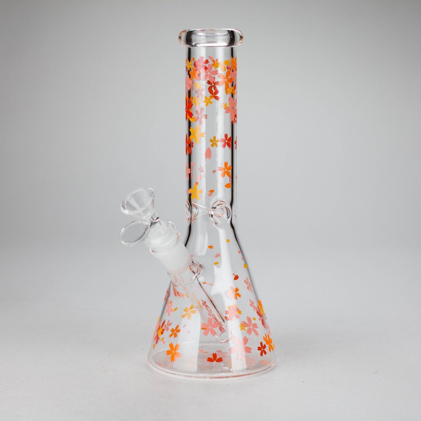 10" Comic Design Glass Beaker Bong – 14mm Bowl Joint