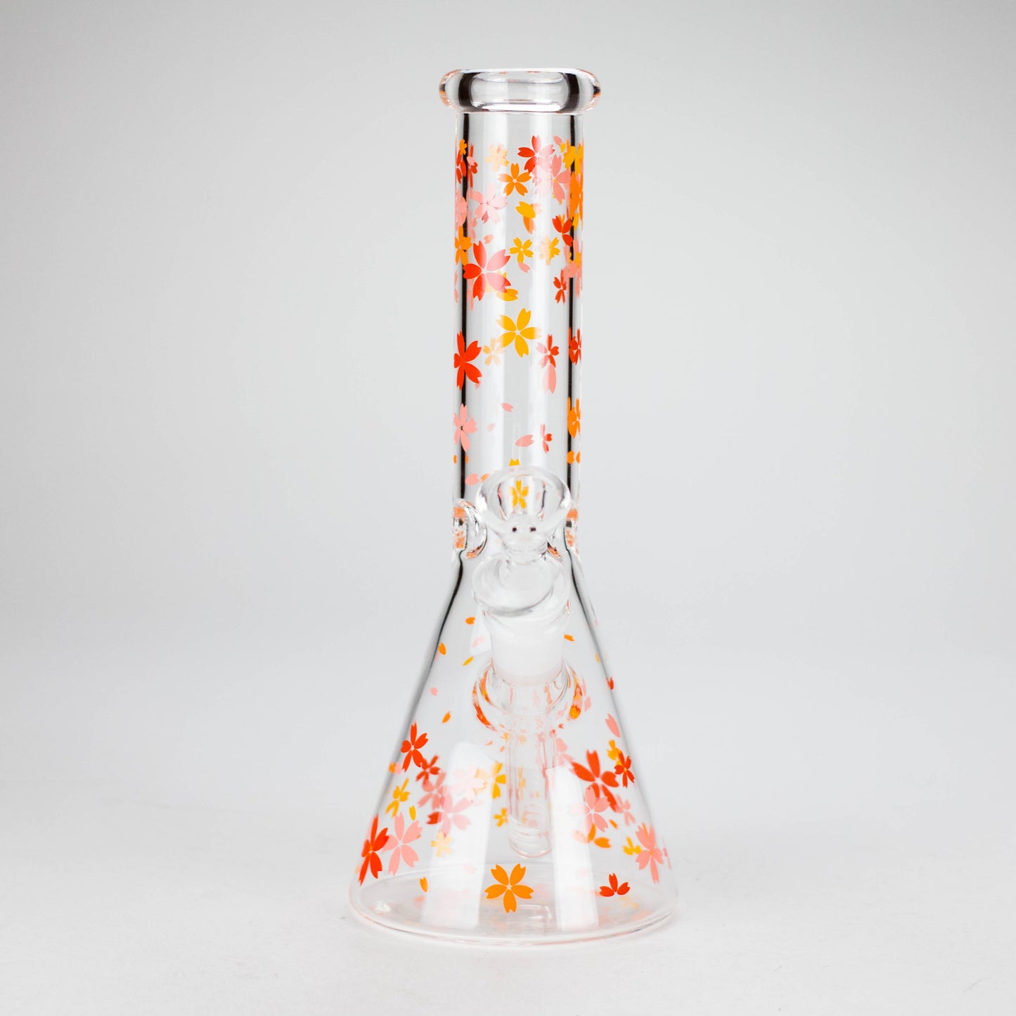 10" Comic Design Glass Beaker Bong – 14mm Bowl Joint