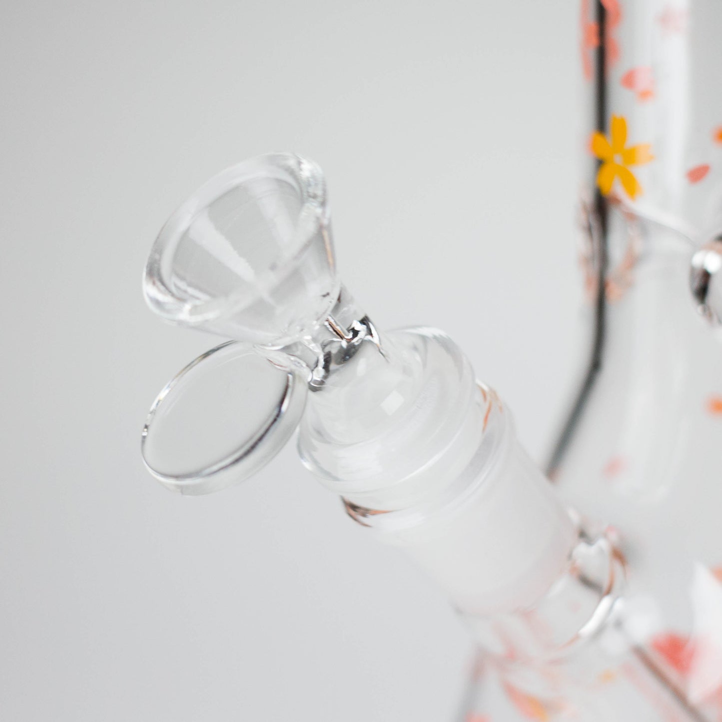 10" Comic Design Glass Beaker Bong – 14mm Bowl Joint