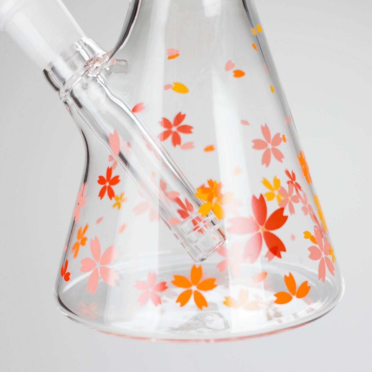 10" Comic Design Glass Beaker Bong – 14mm Bowl Joint