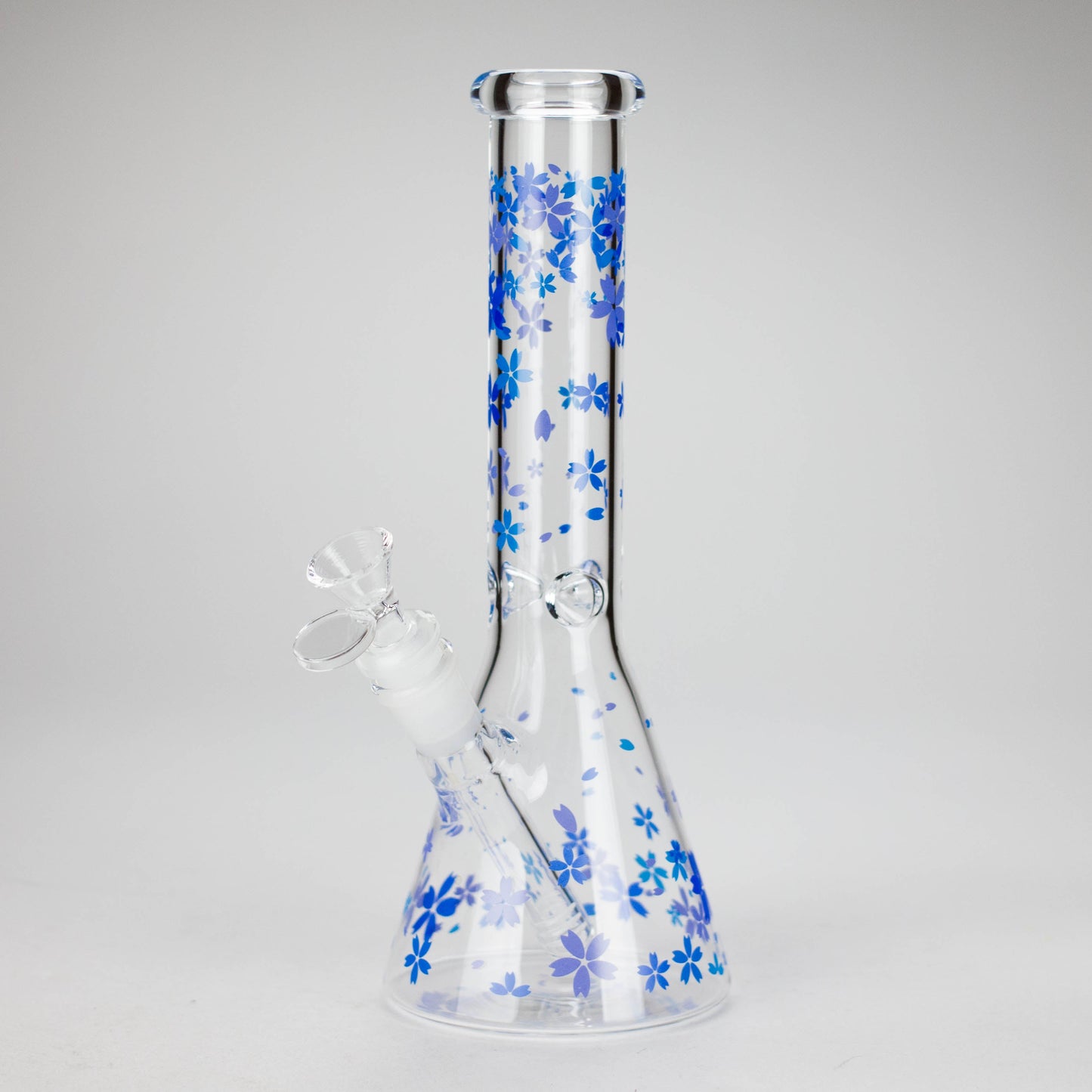 10" Comic Design Glass Beaker Bong – 14mm Bowl Joint
