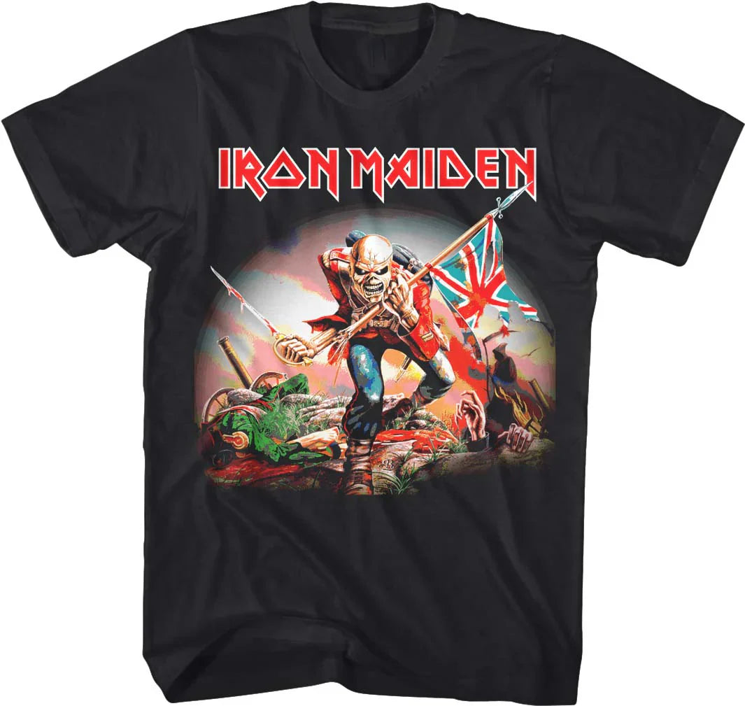 Iron Maiden | "The Trooper" Men's T-Shirt Black - Officially Licensed