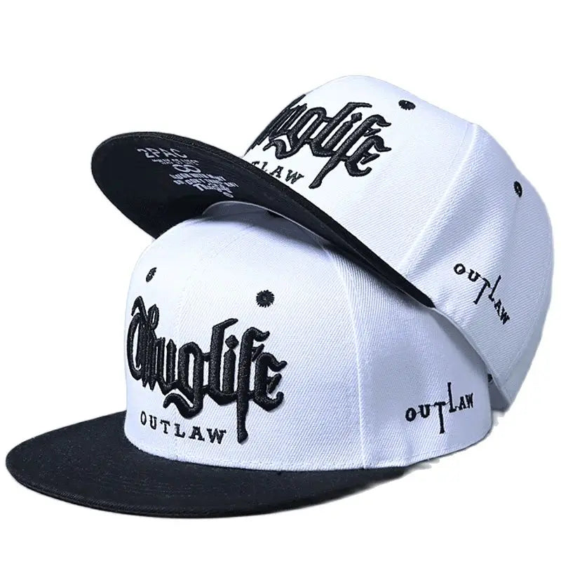 Men's Fashion Thief Series Dual Color Block Snapback Cap Unisex Sunshade Hat Adjustable Hip Hop Baseball Caps Cowboy Street Hat