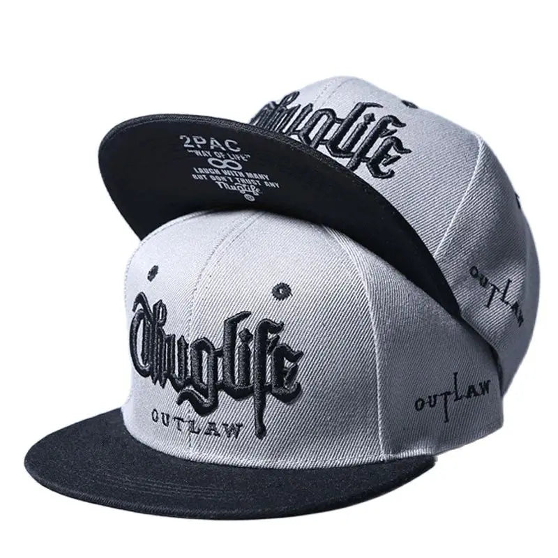 Men's Fashion Thief Series Dual Color Block Snapback Cap Unisex Sunshade Hat Adjustable Hip Hop Baseball Caps Cowboy Street Hat