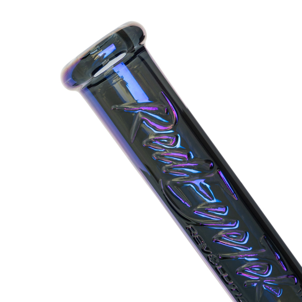 17" 7mm Thick Metallic Terminator Finish Revolution Canteen Base Water Pipe