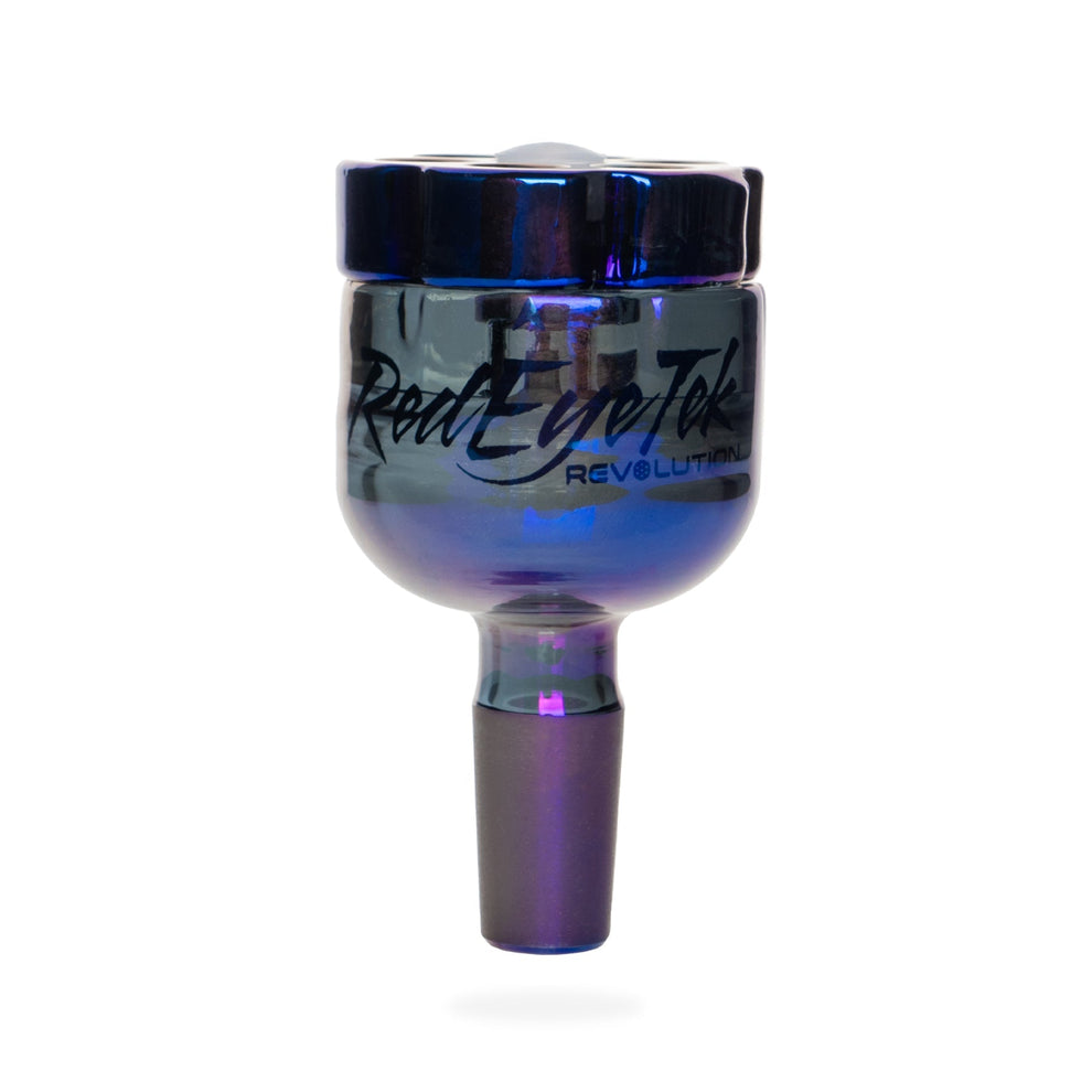 17" 7mm Thick Metallic Terminator Finish Revolution Canteen Base Water Pipe