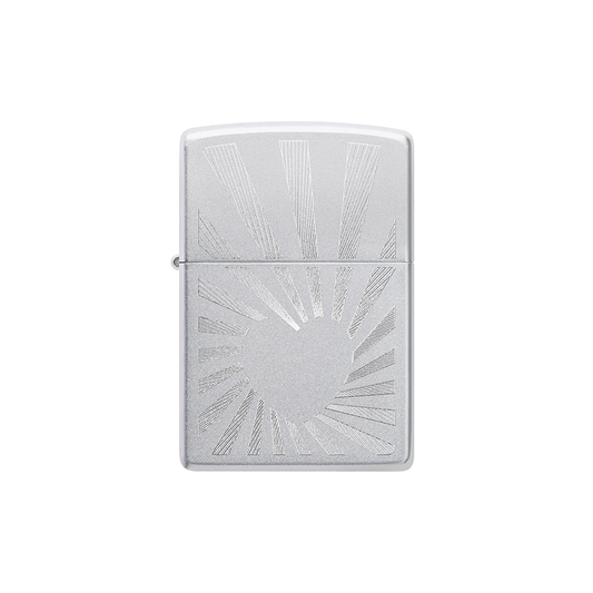 Zippo 46480 Heart Rays Love Radiates Design